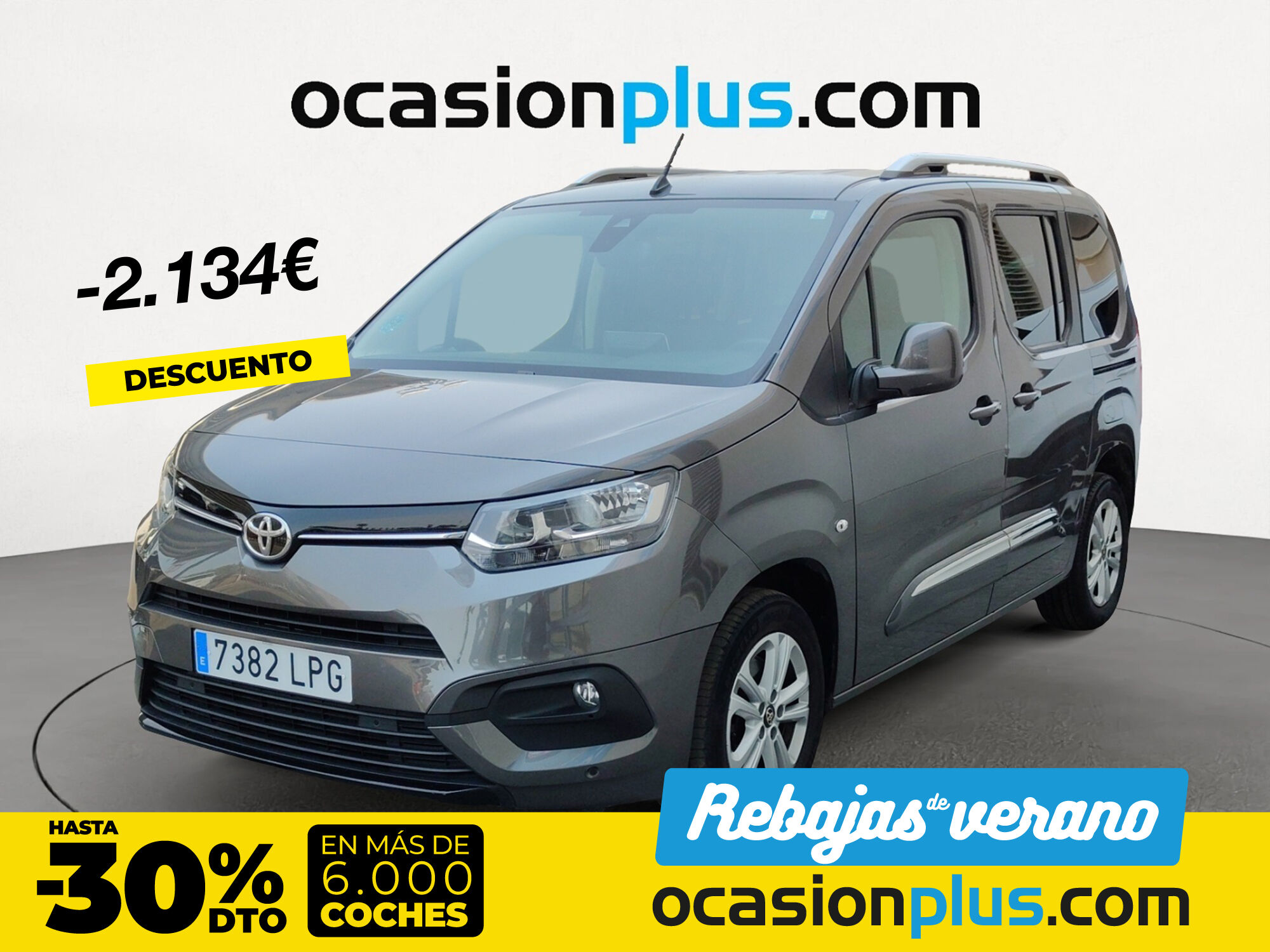 TOYOTA Proace City Verso (1.2 Family Active L1 Auto 96 kW (131 CV)) en Madr