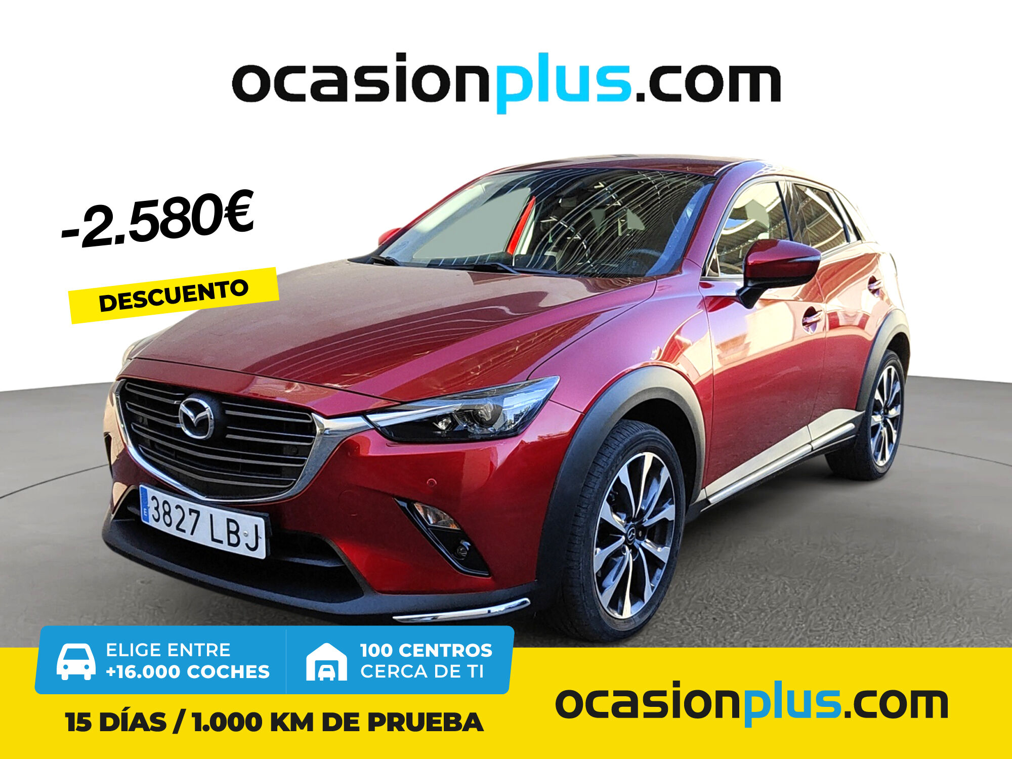 MAZDA CX-3 (2.0 G Zenith 2WD 89 kW (121 CV)) en Madrid
