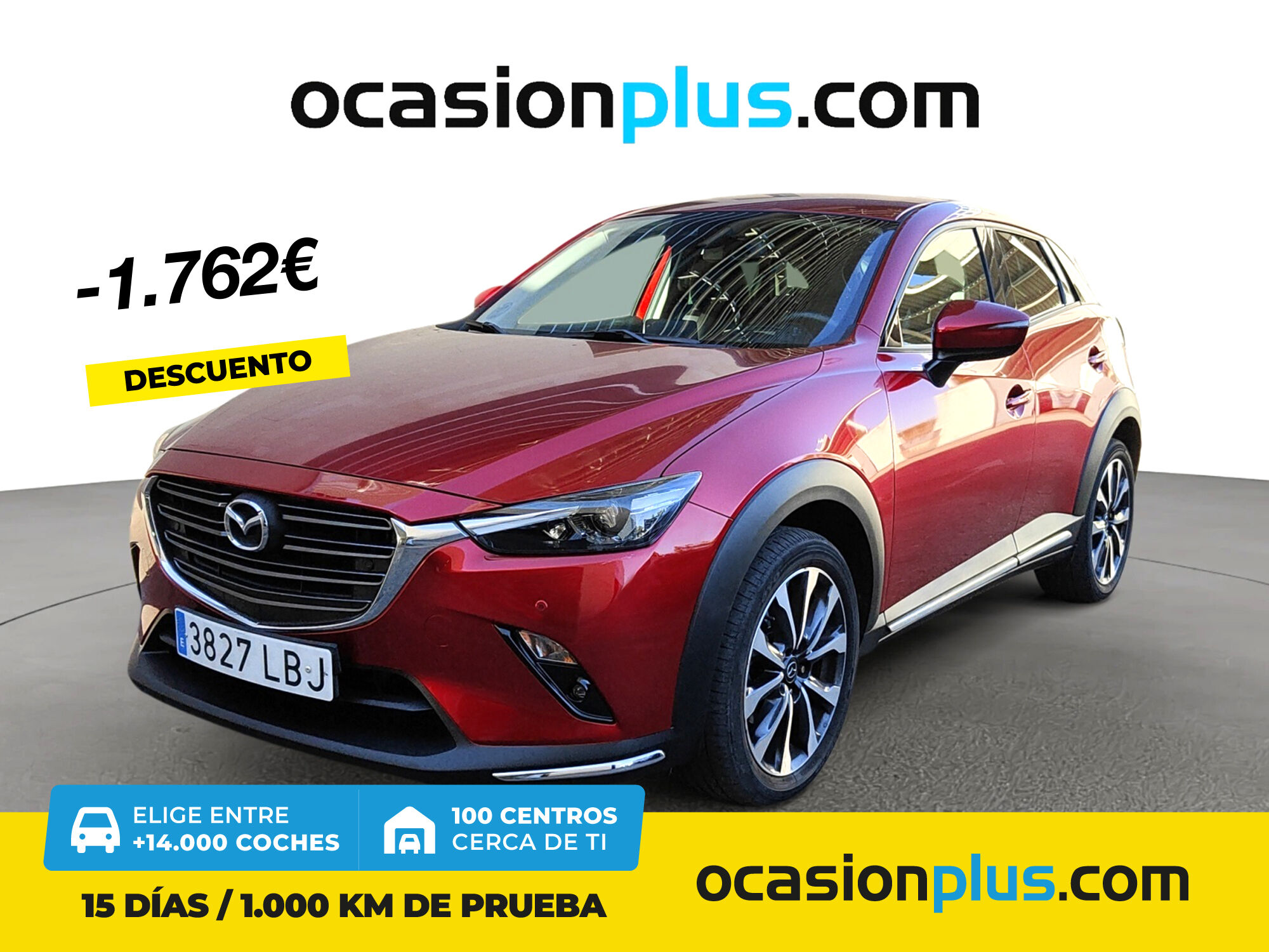 MAZDA CX-3 (2.0 G Zenith 2WD 89 kW (121 CV)) en Madrid