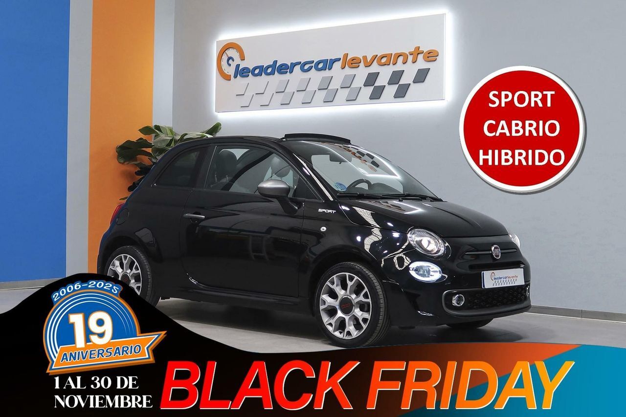 FIAT 500 (CABRIO SPORT 1.0 HYBRID 70CV) en Valencia