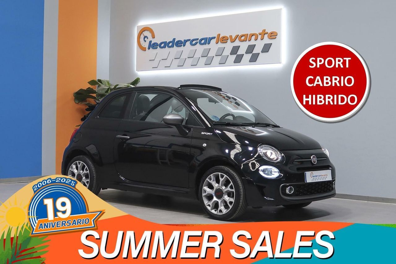 FIAT 500 (CABRIO SPORT 1.0 HYBRID 70CV) en Valencia