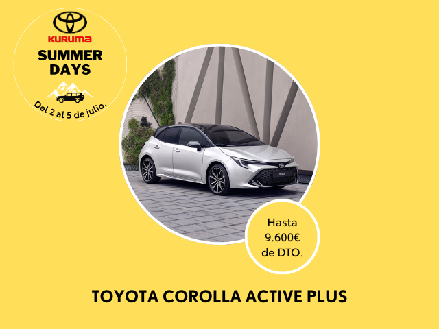 TOYOTA Corolla (140H Active Plus) en Madrid