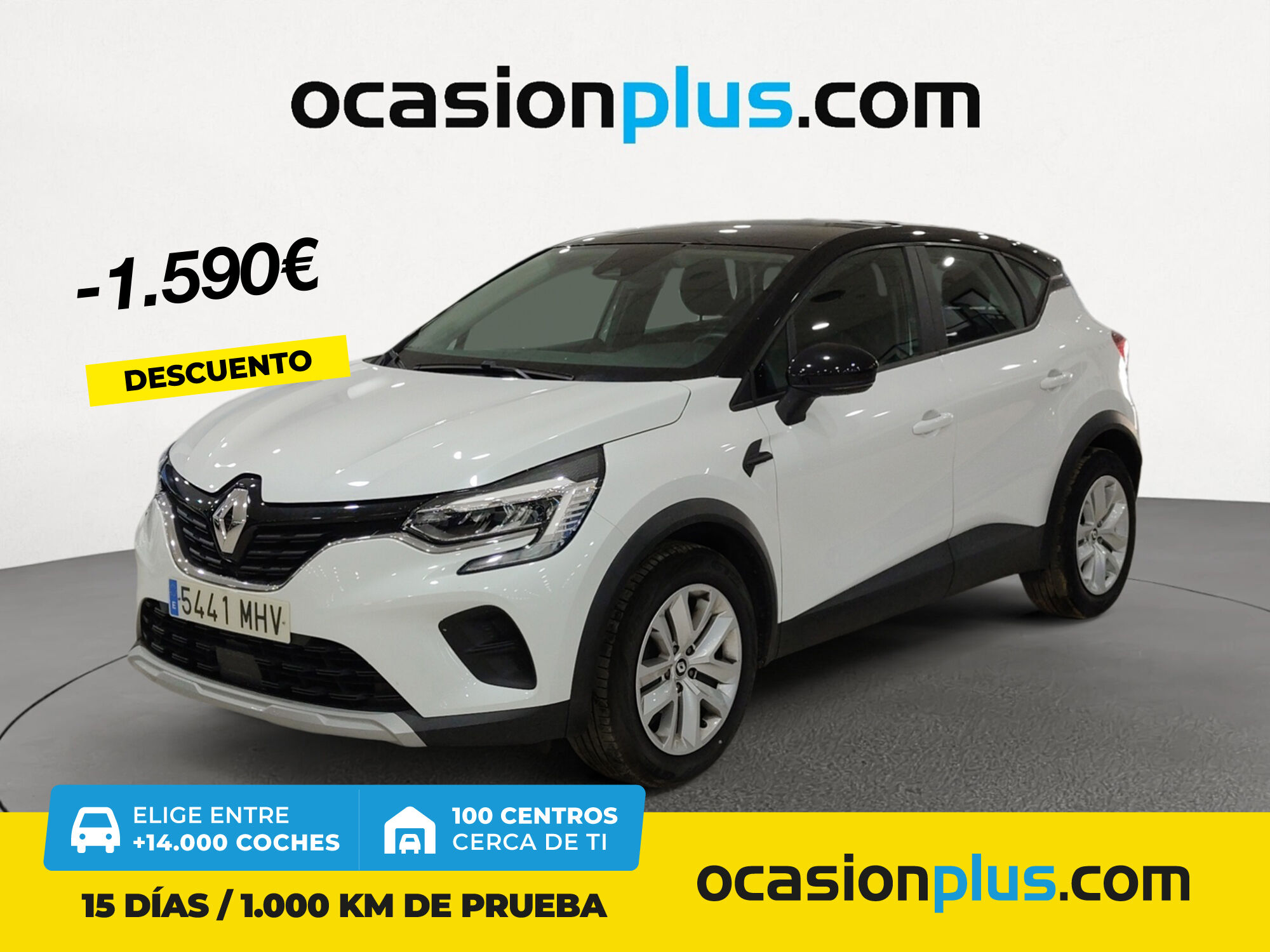 RENAULT Captur (Equilibre TCe 66 kW (90 CV)) en Madrid