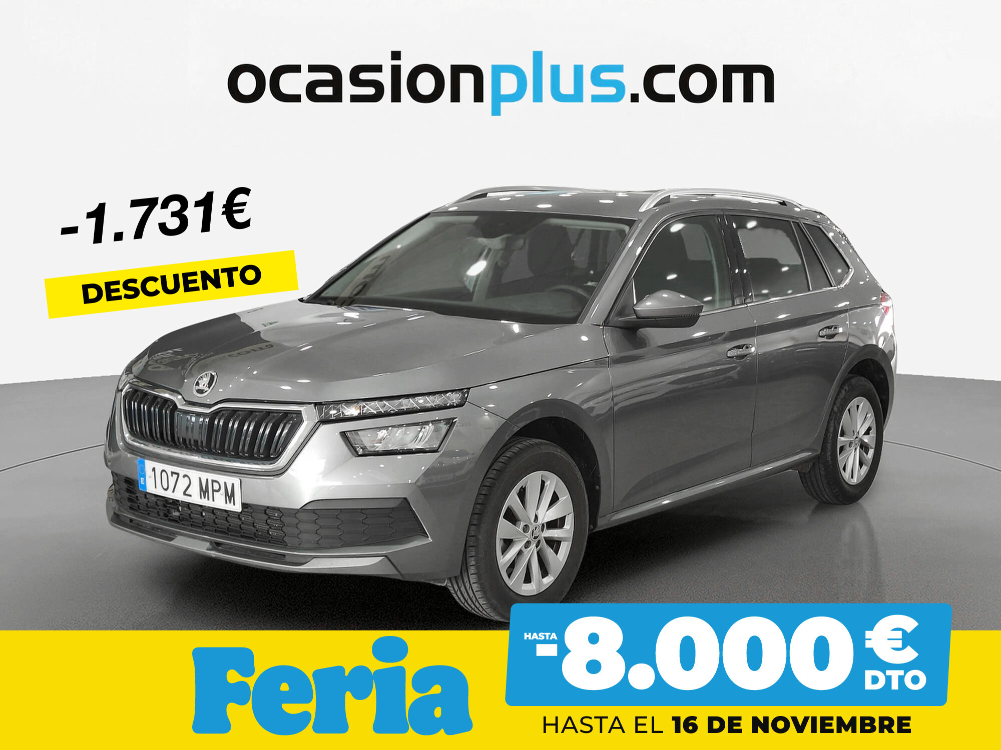 SKODA Kamiq (1.0 TSI Ambition 81 kW (110 CV)) en Madrid
