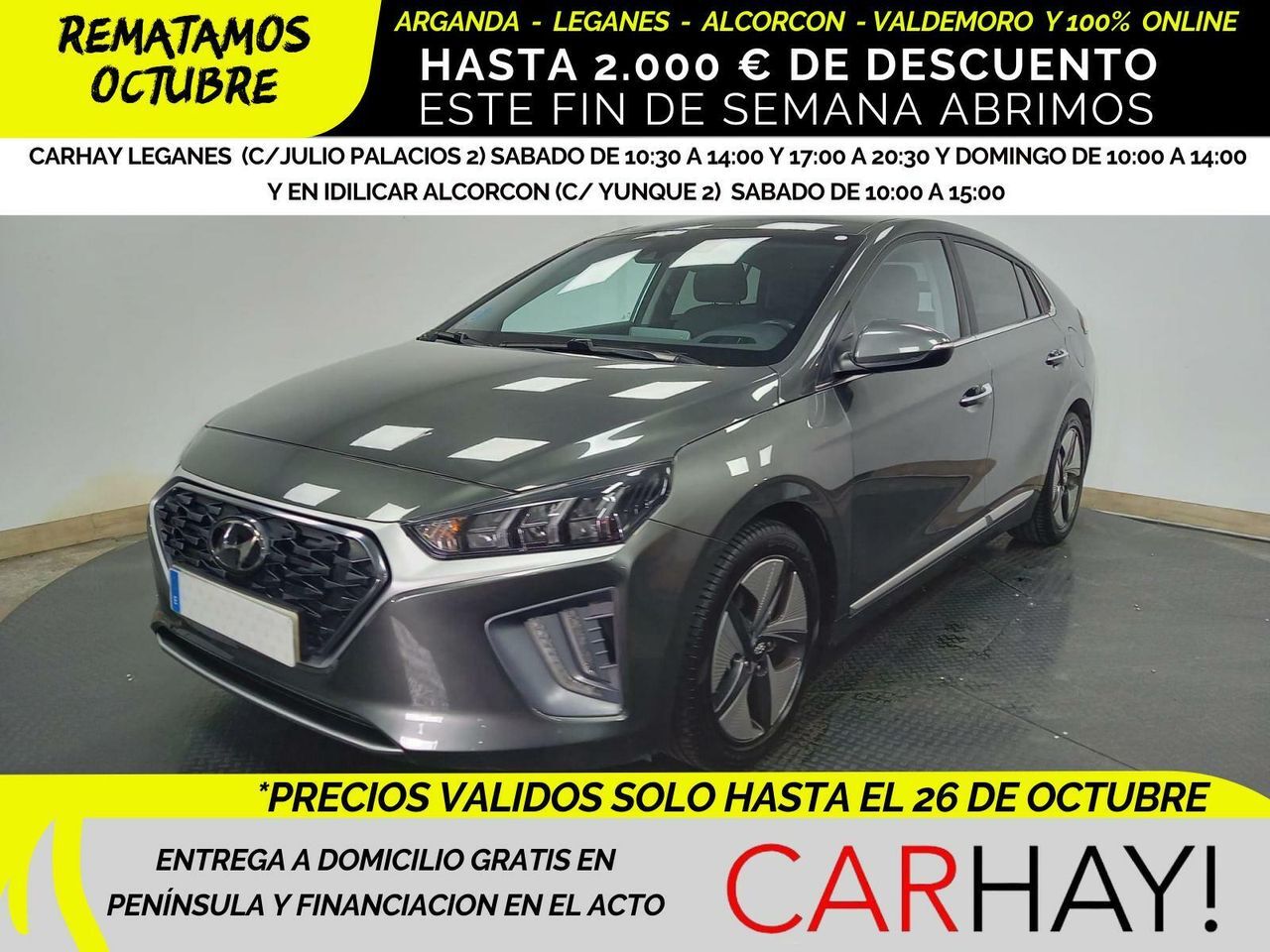 HYUNDAI Ioniq (1.6 GDI HEV TECNO DCT) en Madrid
