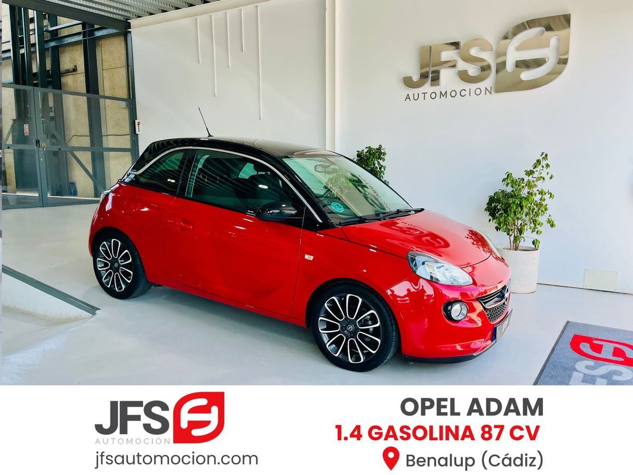 OPEL Adam (1.4 Gasolina 87 CV) en Cádiz