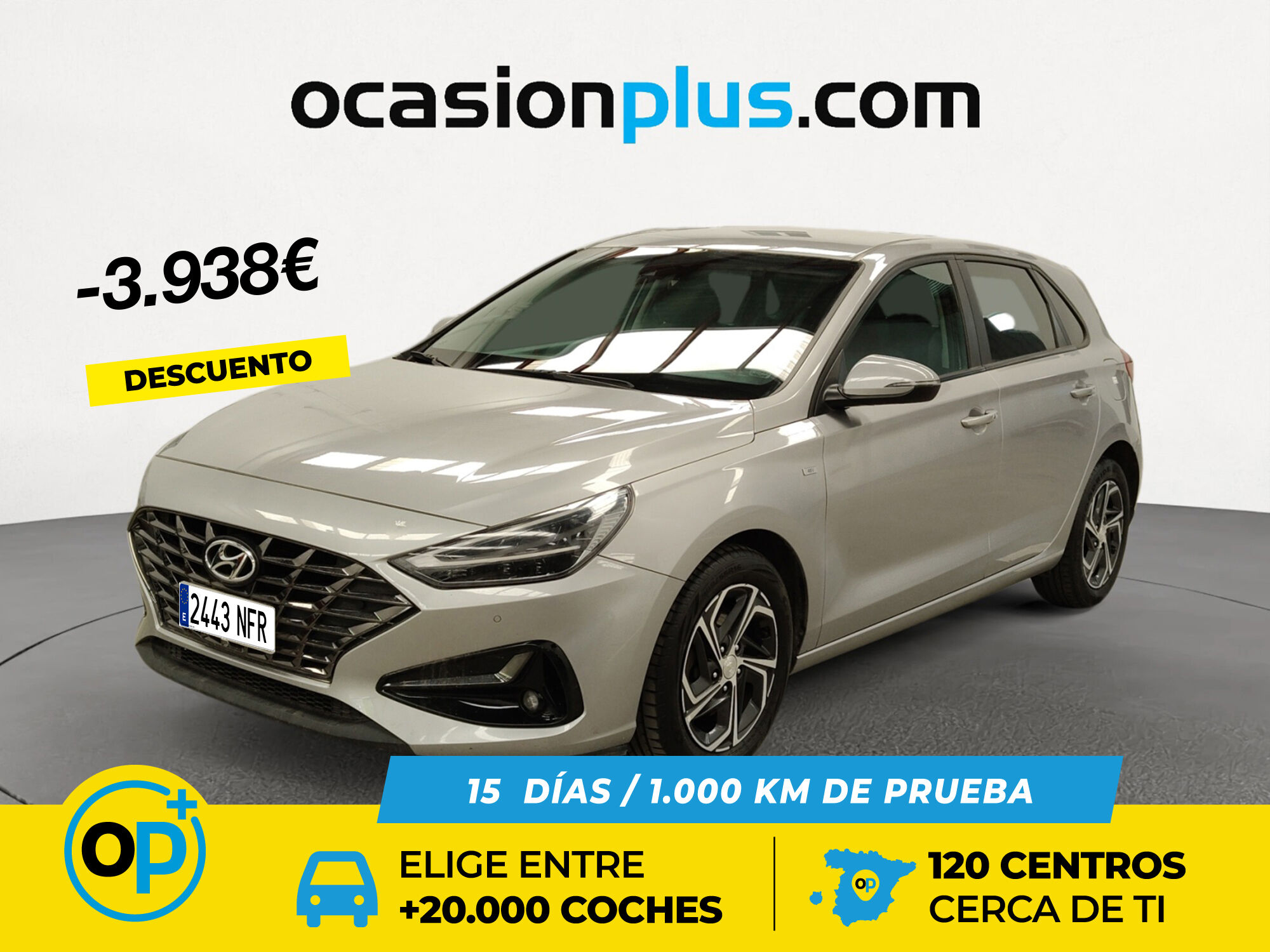 HYUNDAI i30 (1.0 TGDI 48V Tecno 88 kW (120 CV)) en Madrid