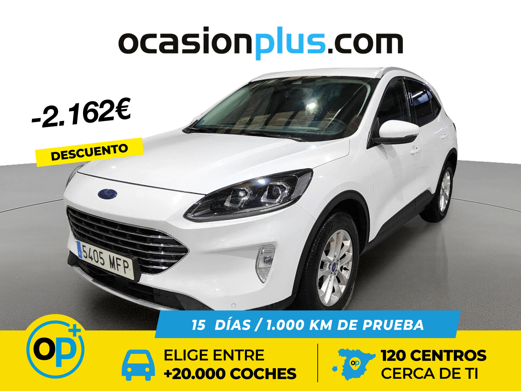 FORD Kuga (1.5 EcoBoost Titanium 4x2 110 kW (150 CV)) en Madrid