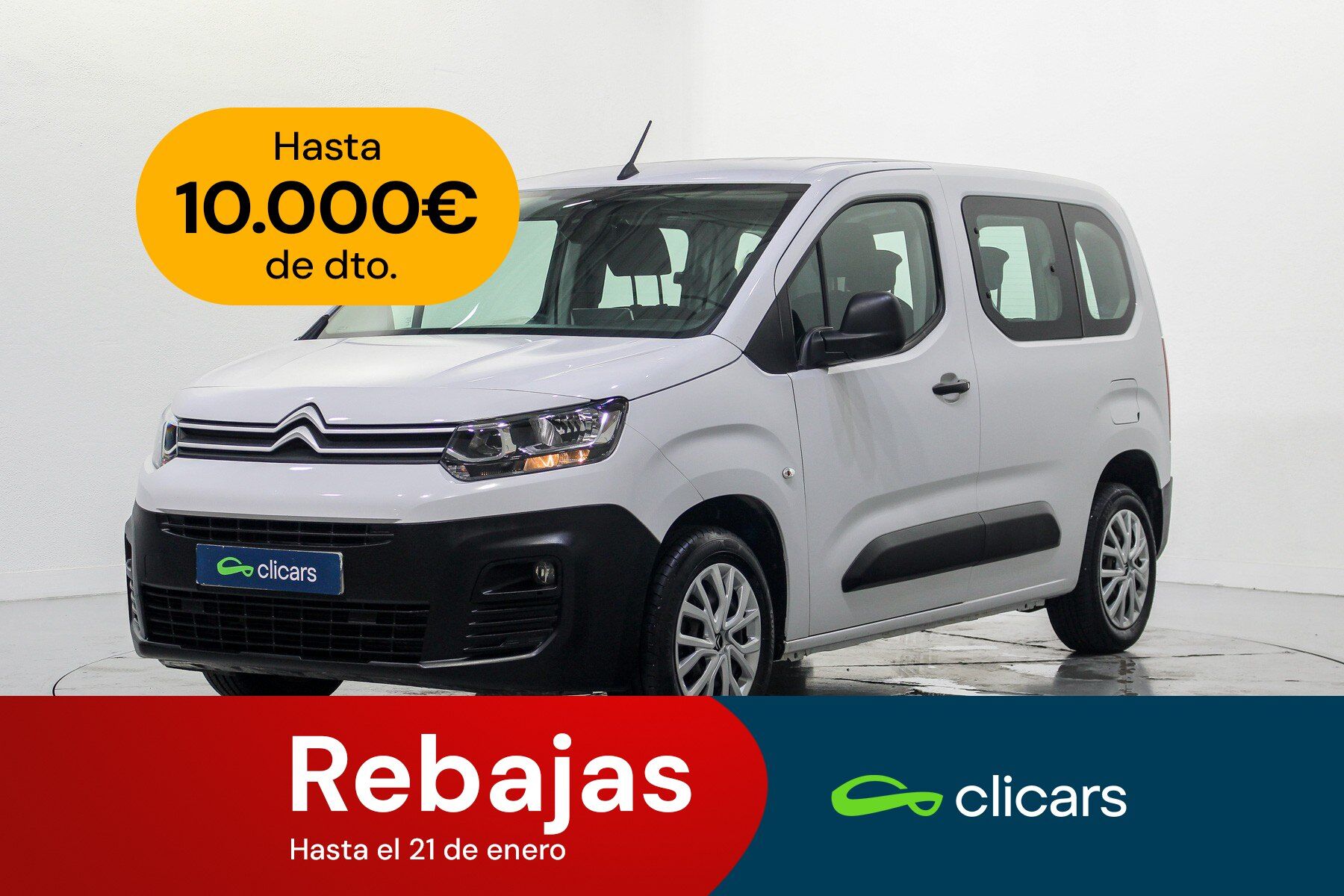 CITROEN Berlingo (Berlingo BlueHDi S&S Talla M Live Pack 100) en Madrid