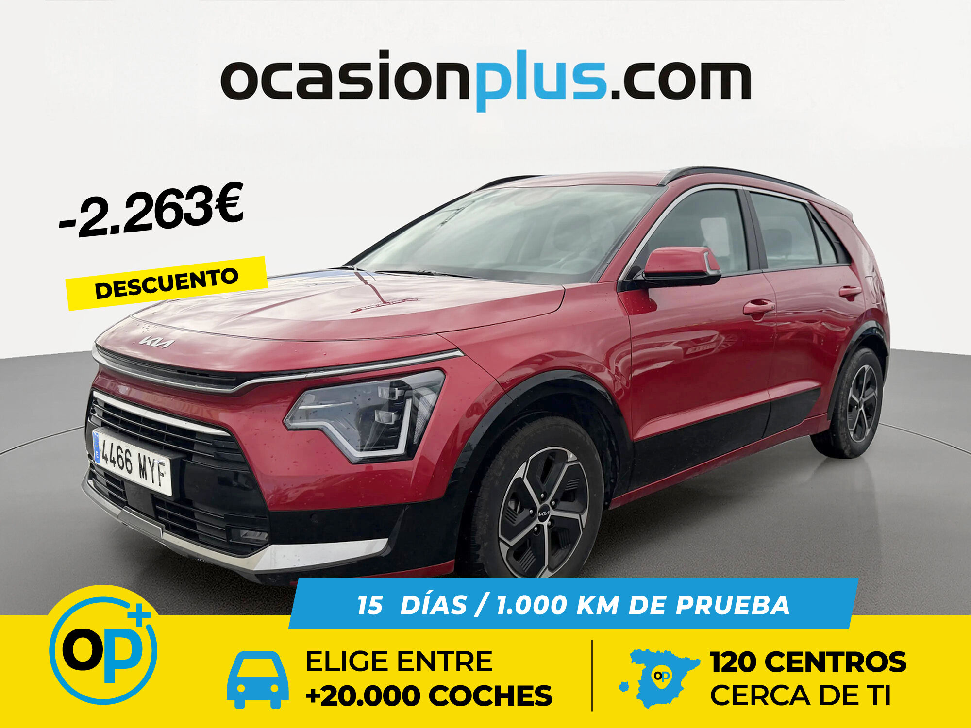KIA Niro (1.6 GDi HEV Drive 95 kW (129 CV)) en Madrid