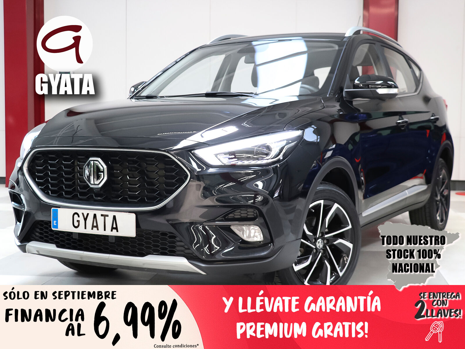 MG ZS (1.5 Luxury 78 kW (106 CV)) en Madrid