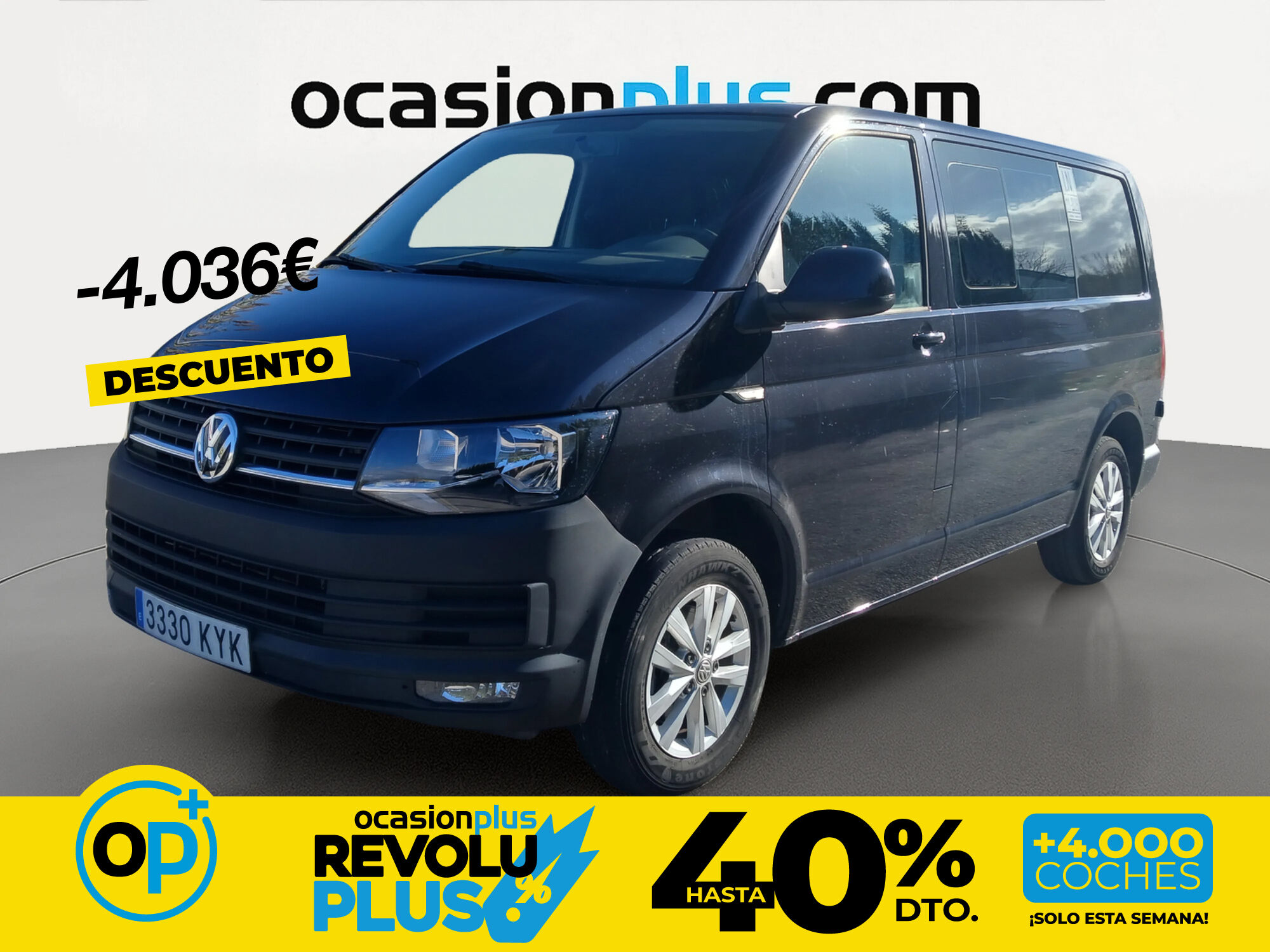 Foto del VOLKSWAGEN Transporter Mixto 2.0TDI SCR BMT 110kW