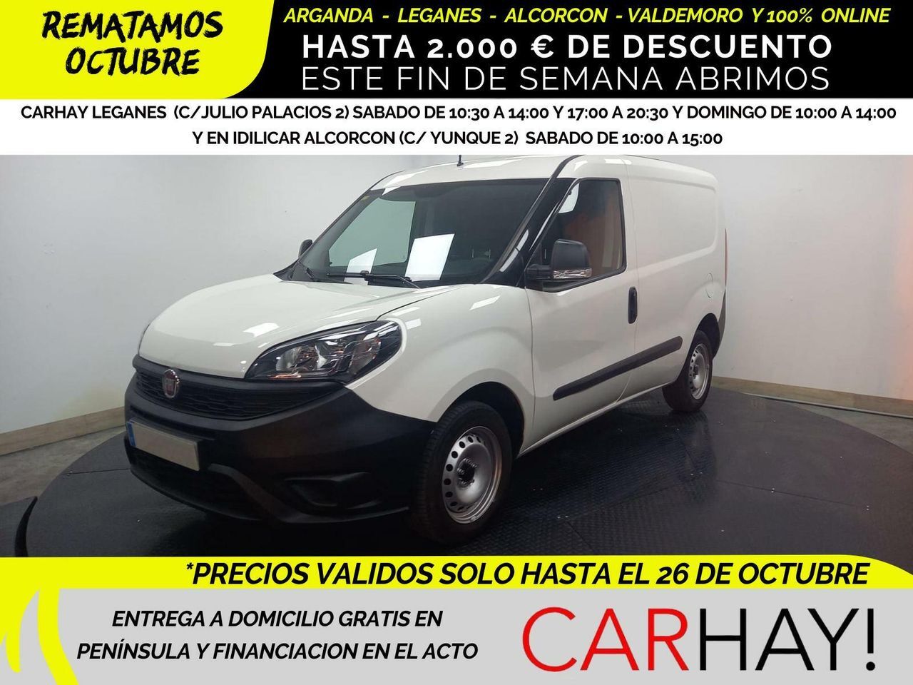 FIAT Dobló (BASE 1.3 MULTIJET 70KW (95CV)) en Madrid