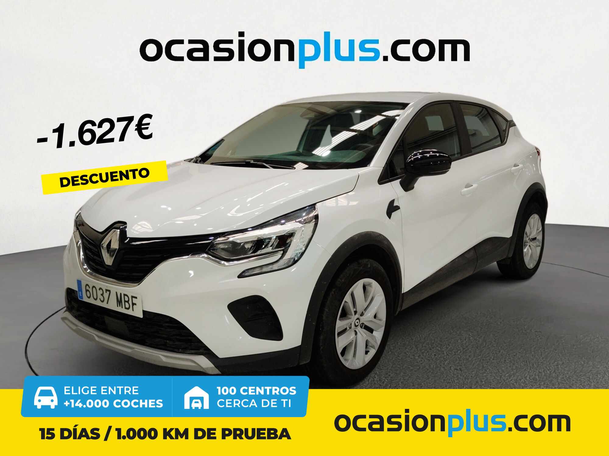 RENAULT Captur (Intens TCe GLP 74 kW (100 CV)) en Madrid
