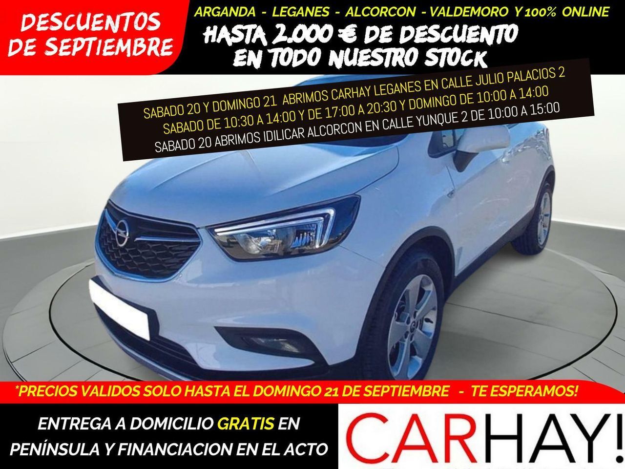 OPEL Mokka (SELECTIVE 1.4 140 CV MT6 E6DT GLP) en Madrid