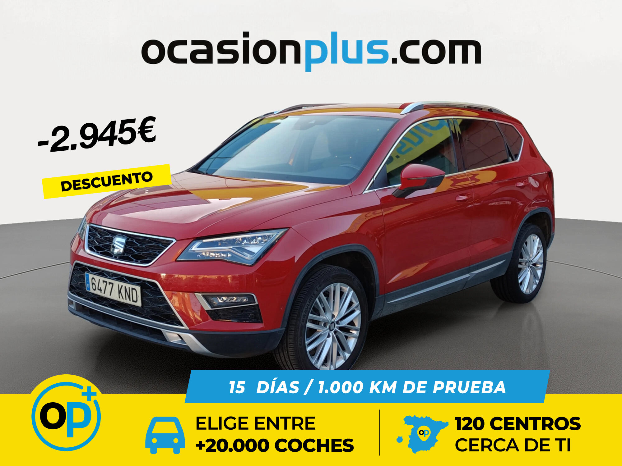 SEAT Ateca (1.4 EcoTSI S&S Xcellence Plus 110 kW (150 CV)) en Madrid
