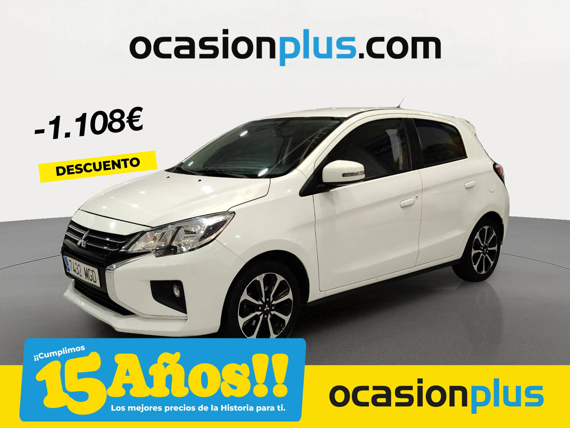 MITSUBISHI Space Star (120 MPI Kaiteki 52 kW (71 CV)) en Madrid