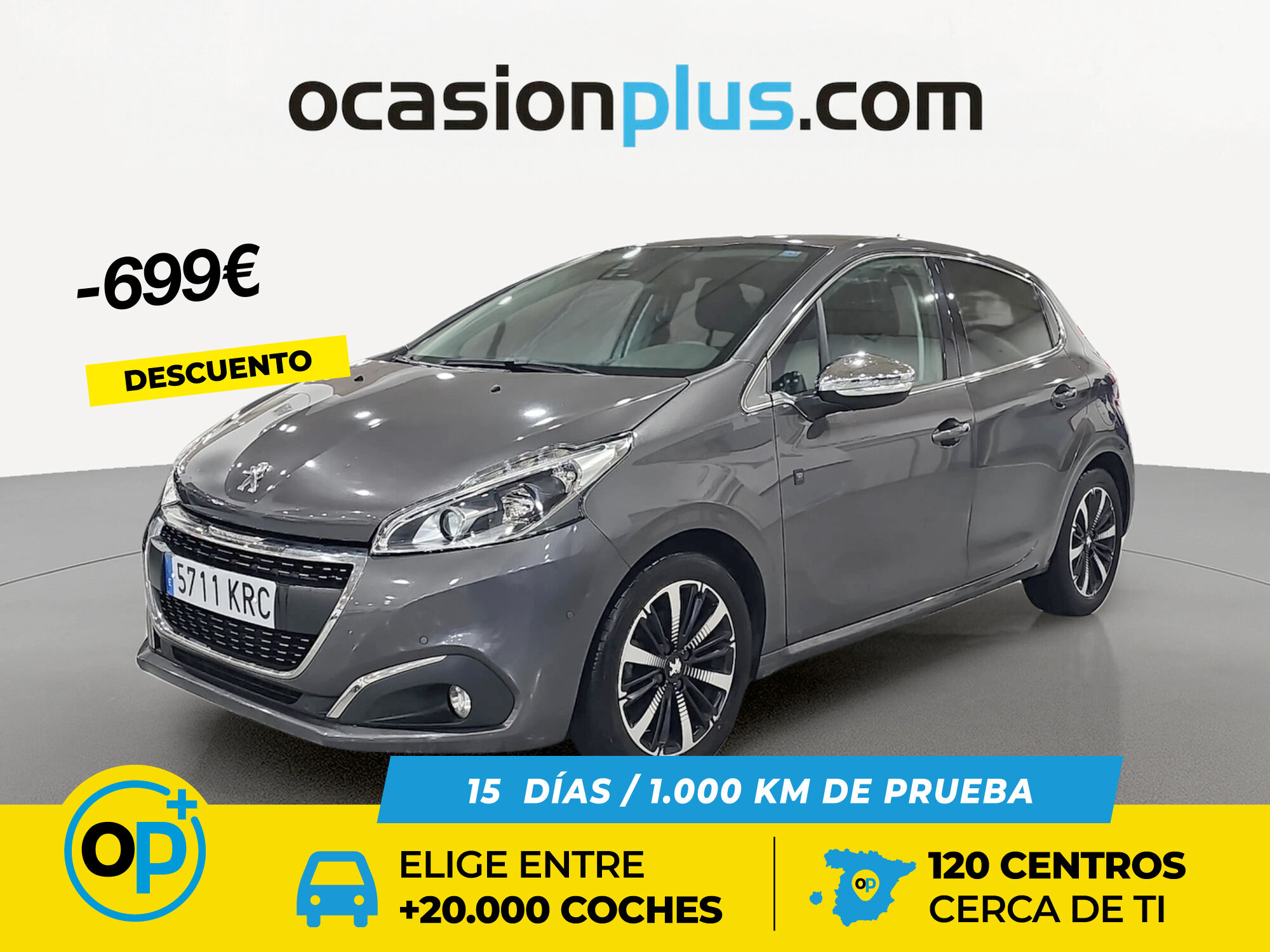 PEUGEOT 208 (PureTech 110 S&S Tech Edition 81 kW (110 CV)) en Madrid