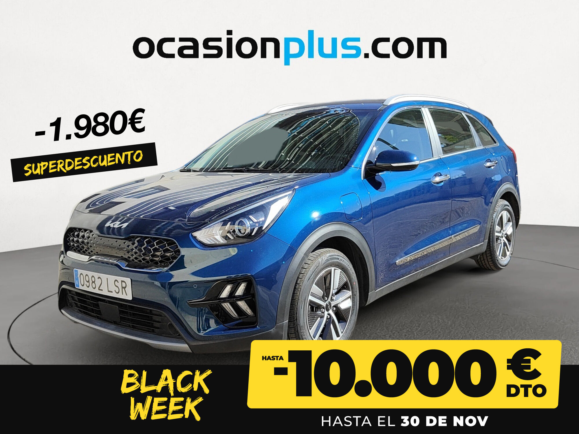 KIA Niro (1.6 GDi PHEV Drive 104 kW (141 CV)) en Madrid