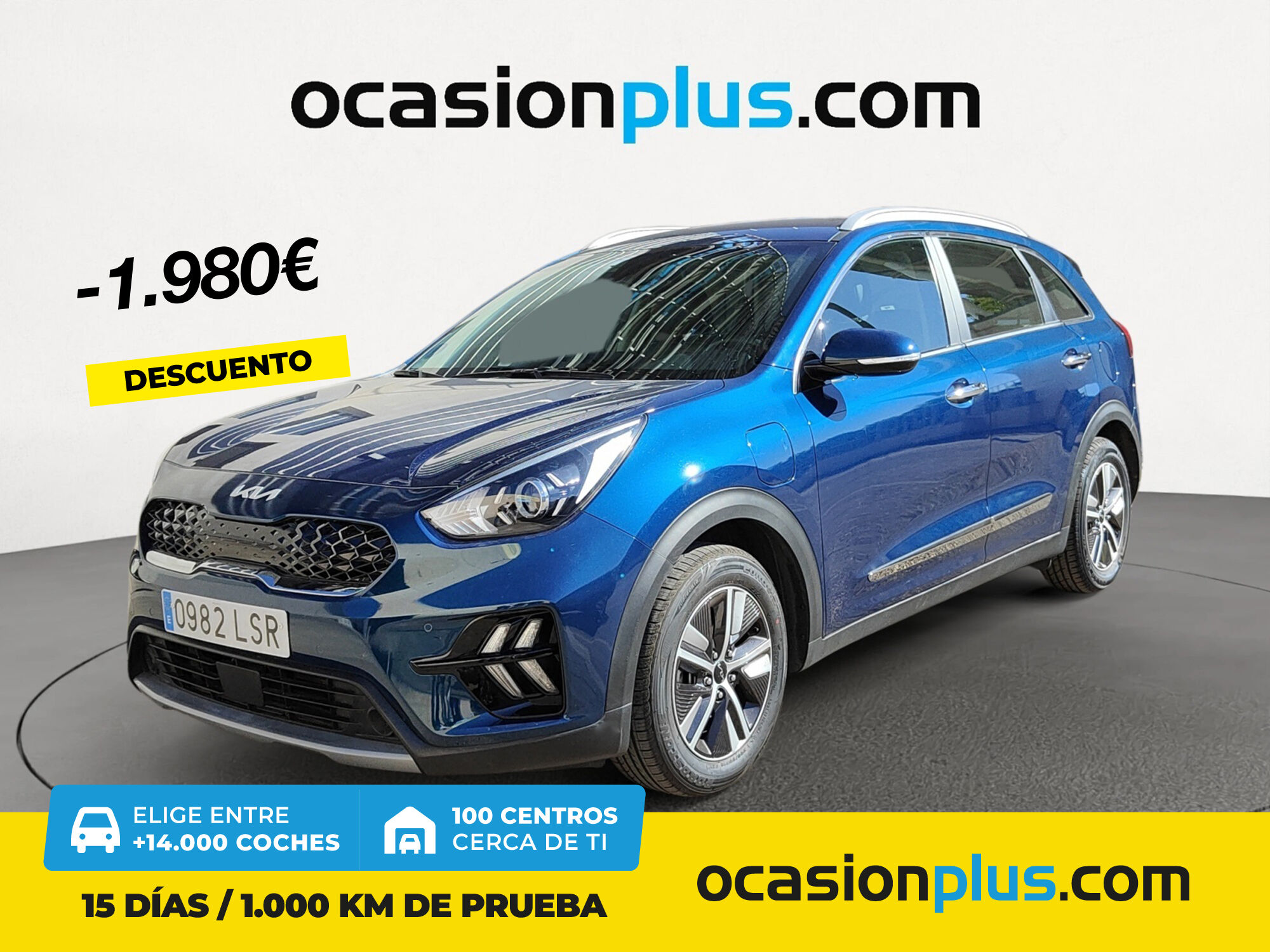 KIA Niro (1.6 GDi PHEV Híbrido Drive 104 kW (141 CV)) en Madrid