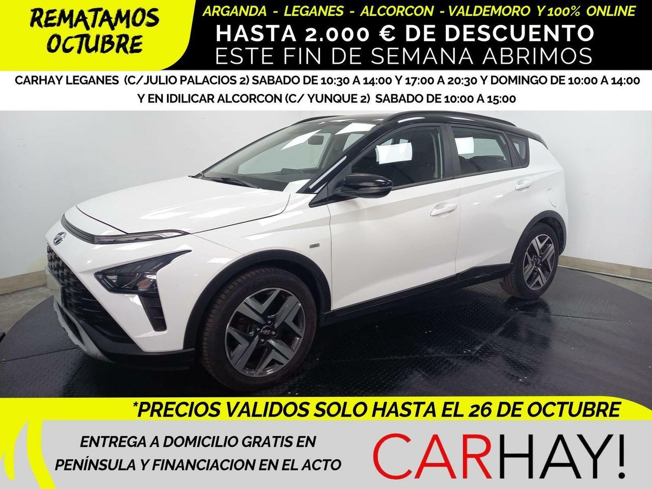 HYUNDAI Bayon (1.0T-GDI 48V INTRO 100CV) en Madrid