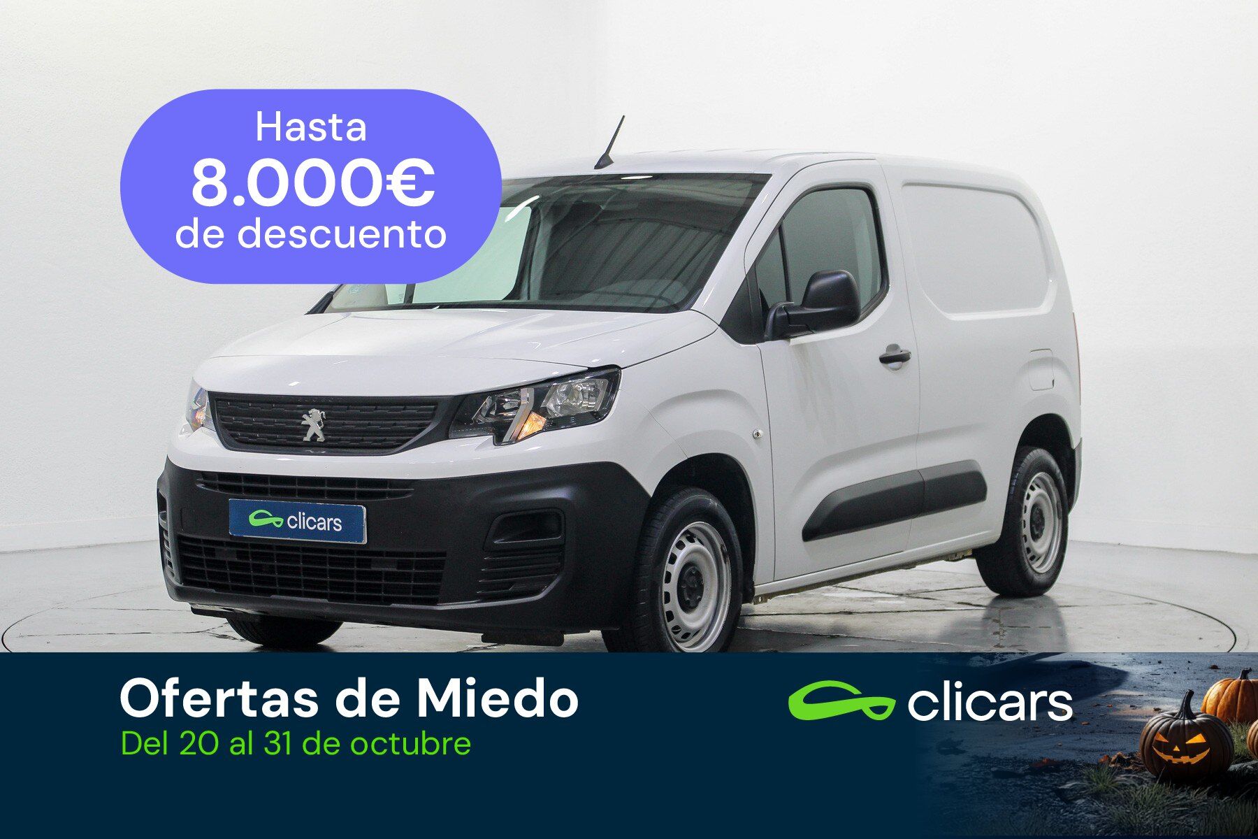 PEUGEOT Partner (Partner 1.5BlueHDI S&S Pro Standard 600kg 100) en Madrid