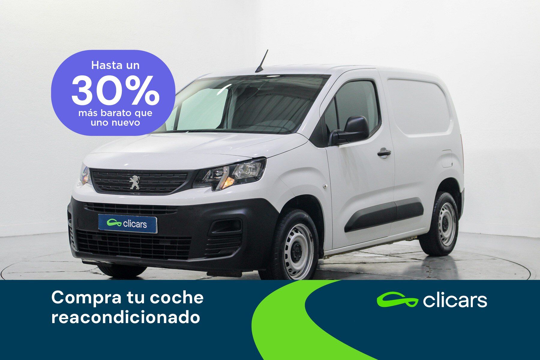 PEUGEOT Partner (Partner 1.5BlueHDI S&S Pro Standard 600kg 100) en Madrid