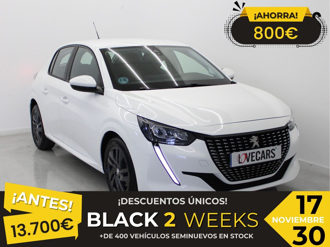 PEUGEOT 208 (BlueHDi 73kW (100CV) Active) en Pontevedra