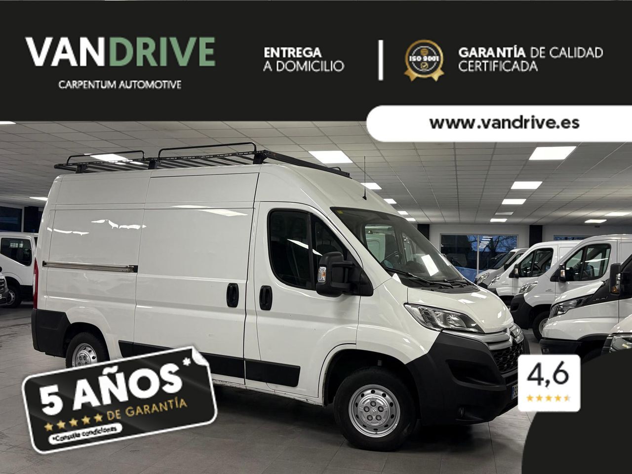 Foto del CITROEN Jumper Fg. 2.0BlueHDi 35 L4H2 Heavy 130