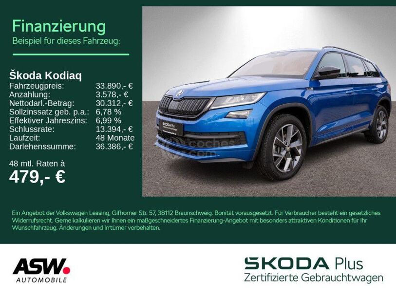 Foto del SKODA Kodiaq 2.0TDI AB tech Sportline 4x4 DSG 147kW