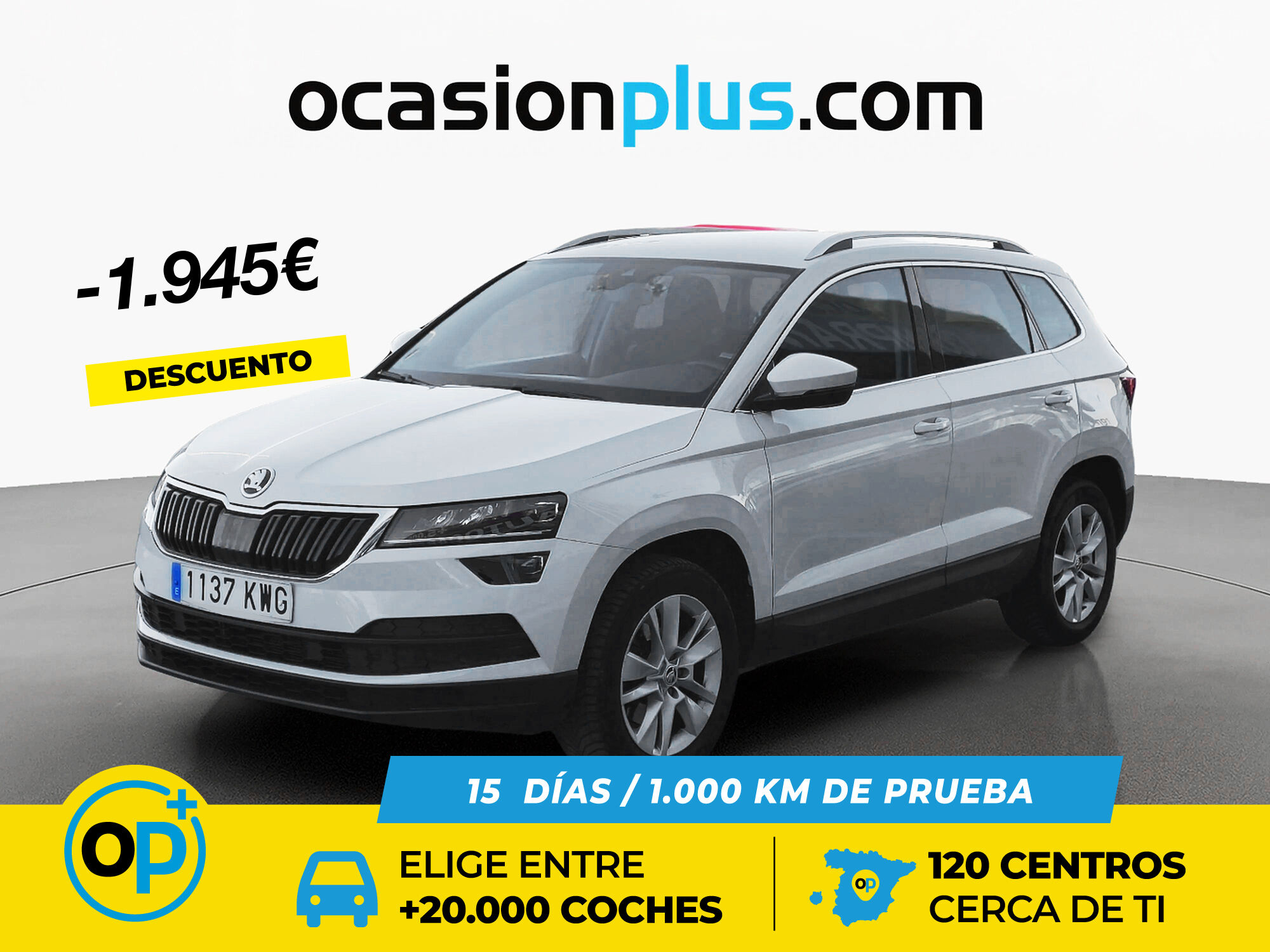 SKODA Karoq (2.0 TDI Ambition 4X4 110 kW (150 CV)) en Madrid