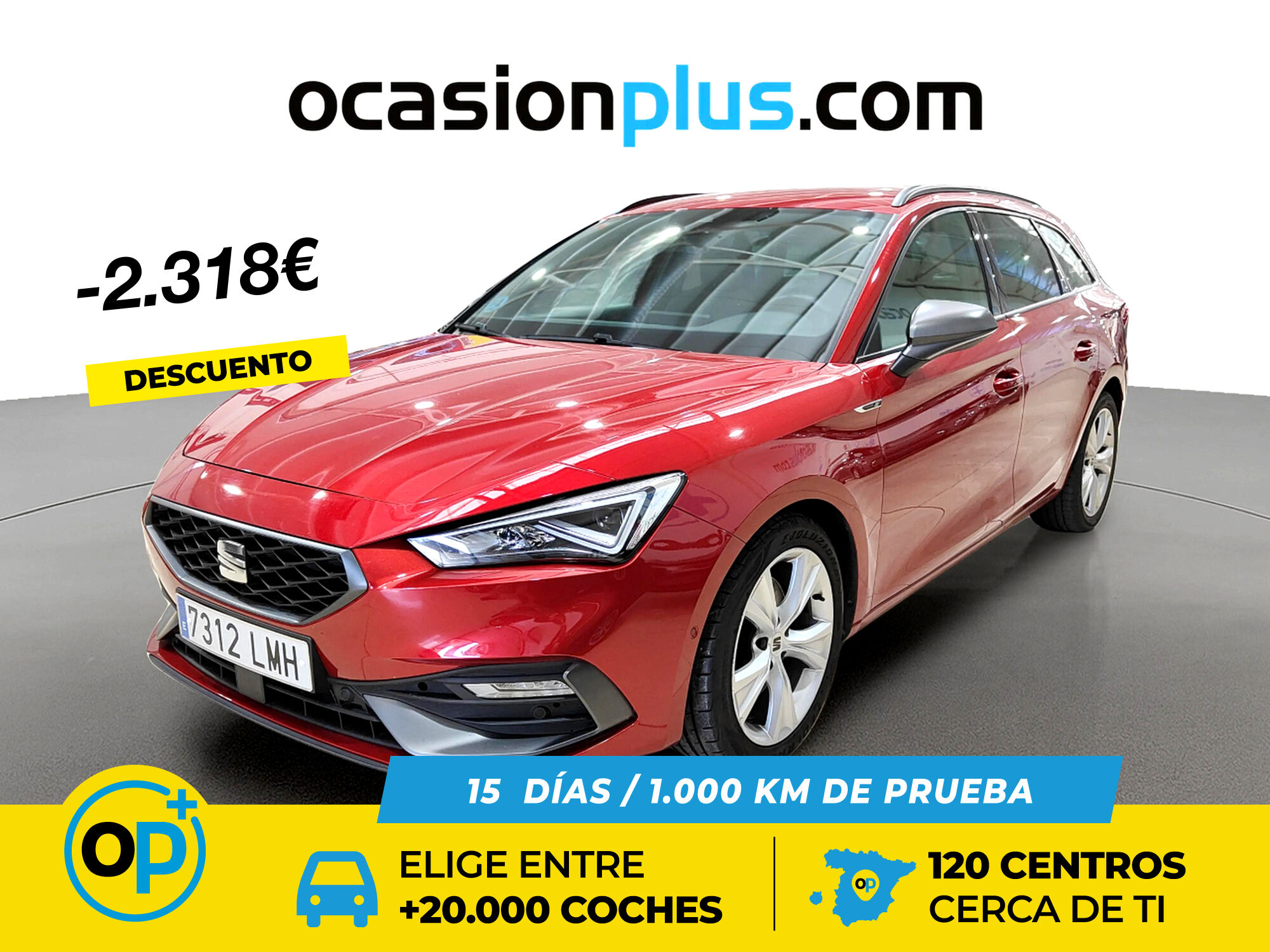 SEAT León (1.5 TSI S&S FR Go L 110 kW (150 CV)) en Madrid