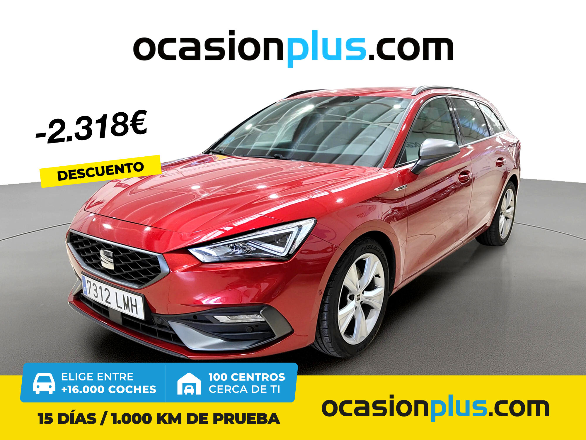 SEAT León (1.5 TSI S&S FR Go L 110 kW (150 CV)) en Madrid