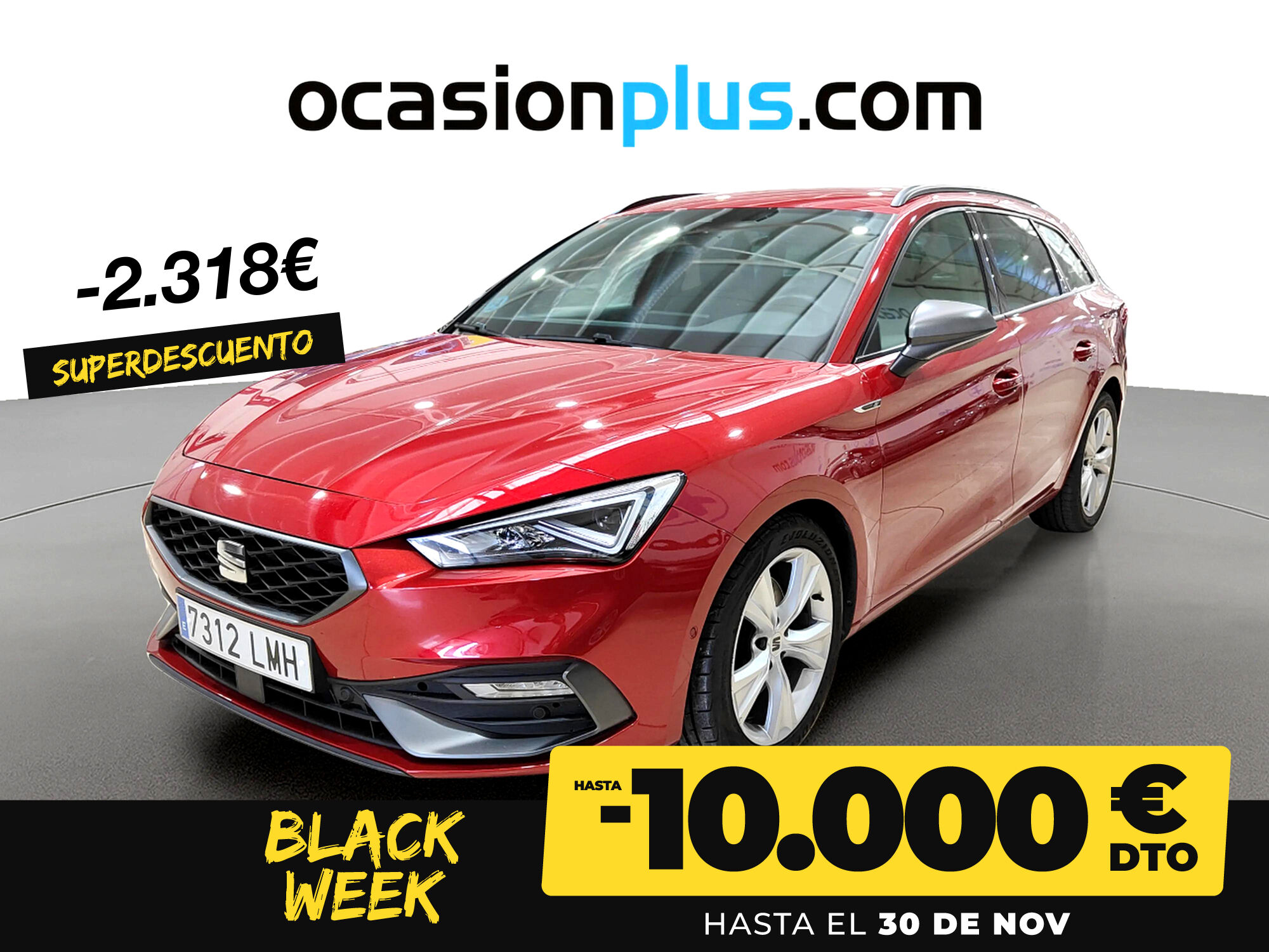SEAT León (1.5 TSI S&S FR Go L 110 kW (150 CV)) en Madrid