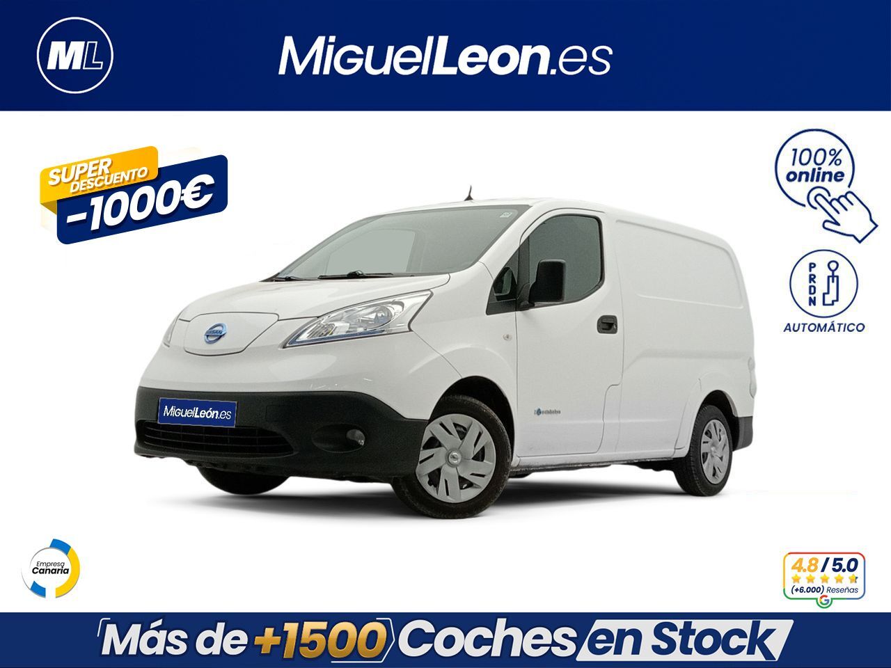 NISSAN NV200 (2P 40KWH PROFESIONAL) en Palmas, Las