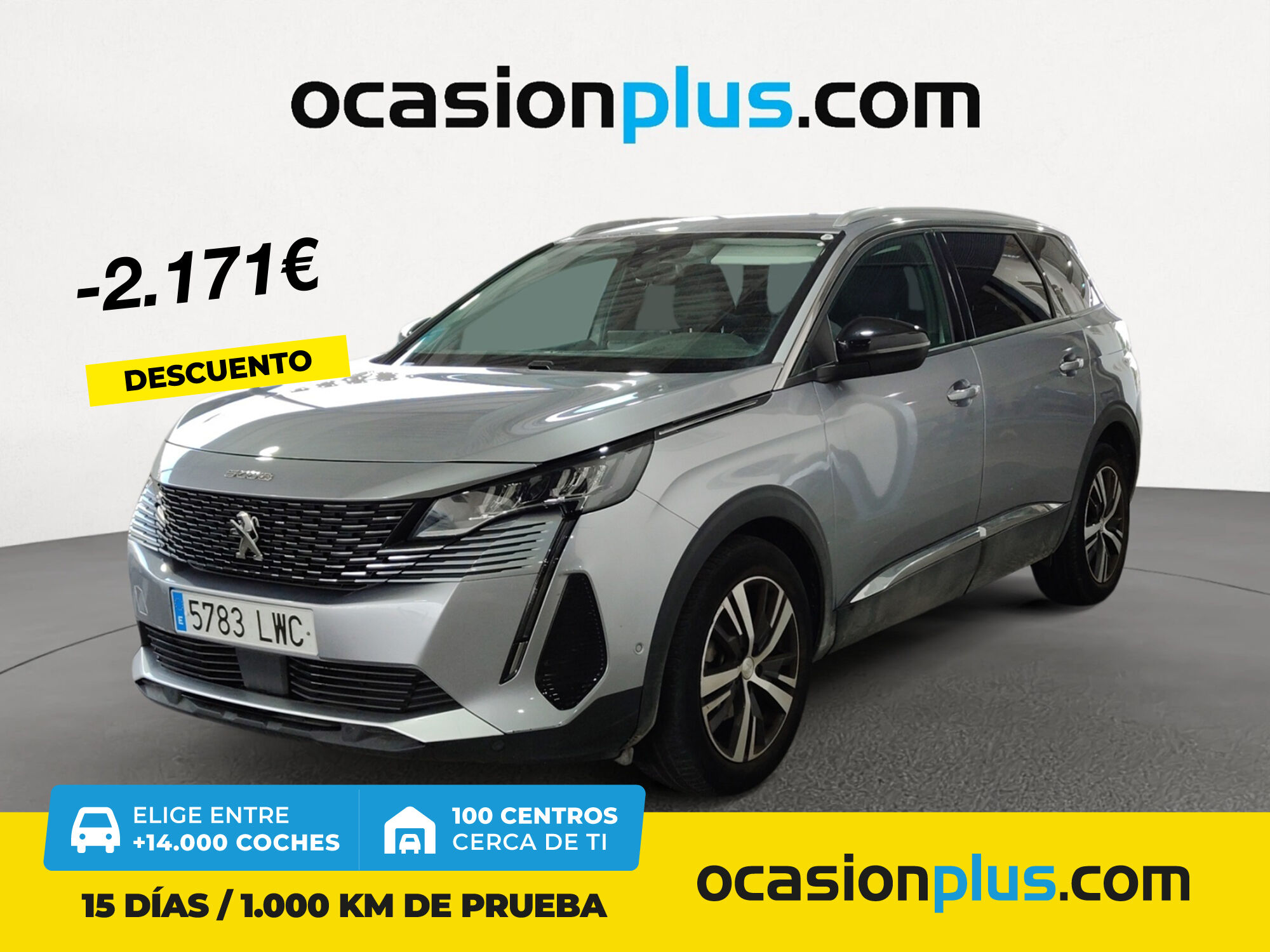 PEUGEOT 5008 (BlueHDi 130 S&S Allure 96 kW (130 CV)) en Madrid