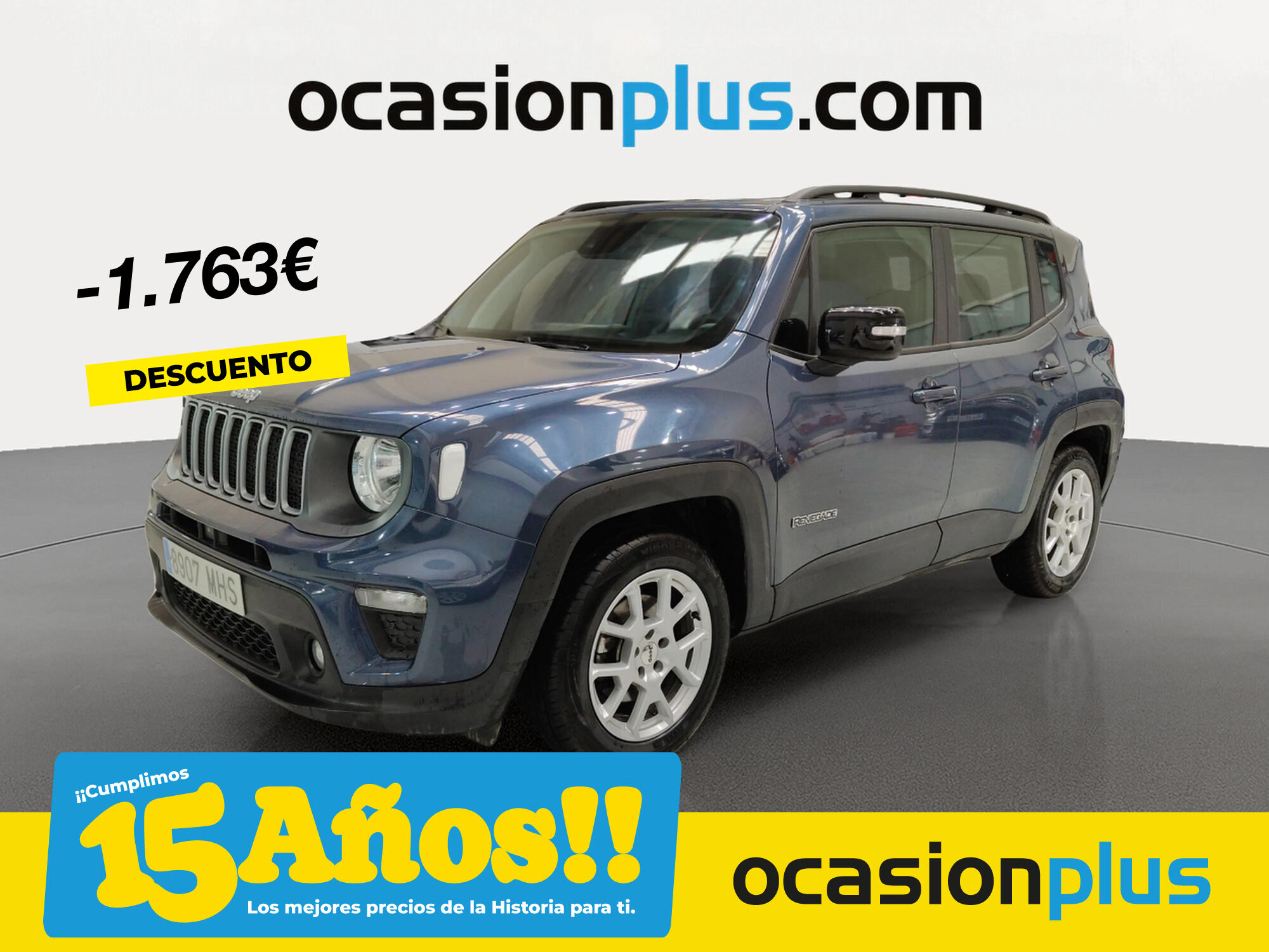 JEEP Renegade (eHybrid 1.5 Limited ATX 96 kW (130 CV)) en Madrid