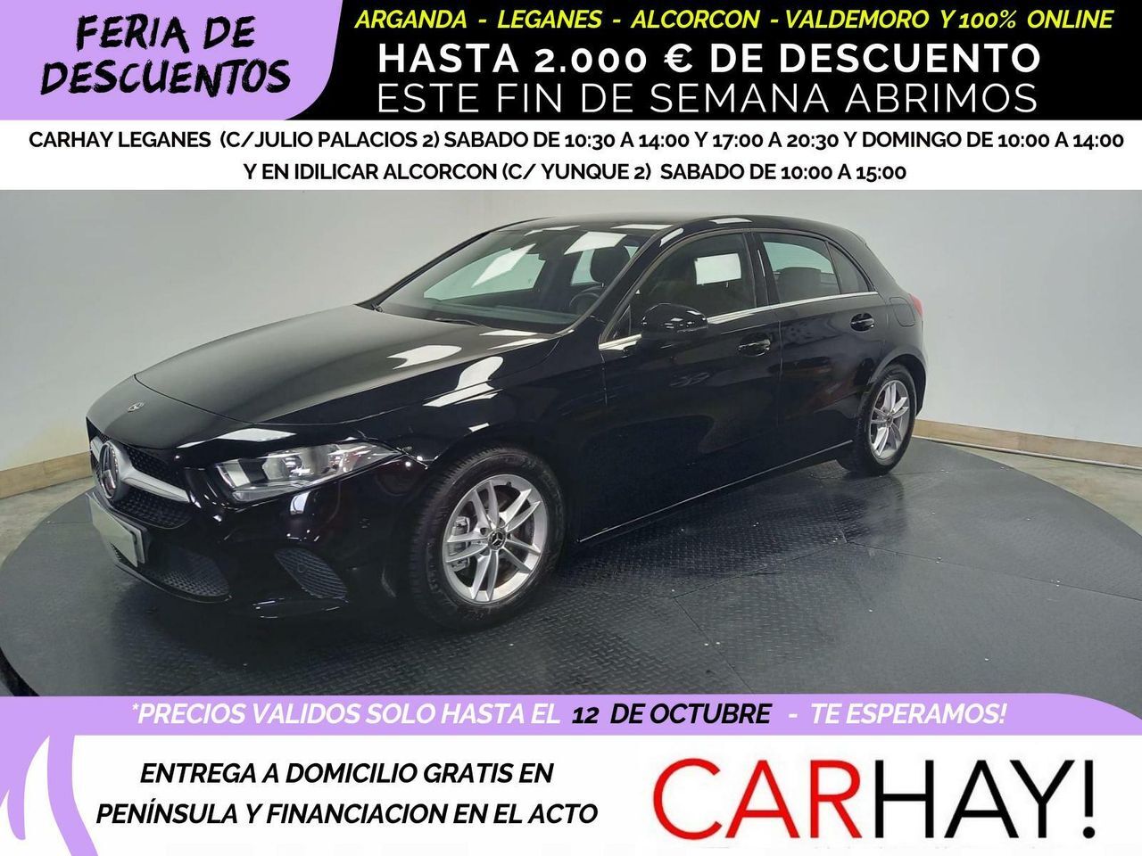 MERCEDES Clase A (200 Business Solution (EU6d-TEMP)) en Madrid