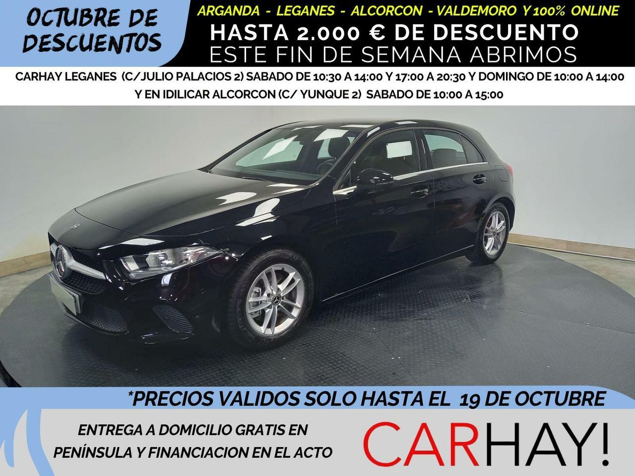 MERCEDES Clase A (200 Business Solution (EU6d-TEMP)) en Madrid