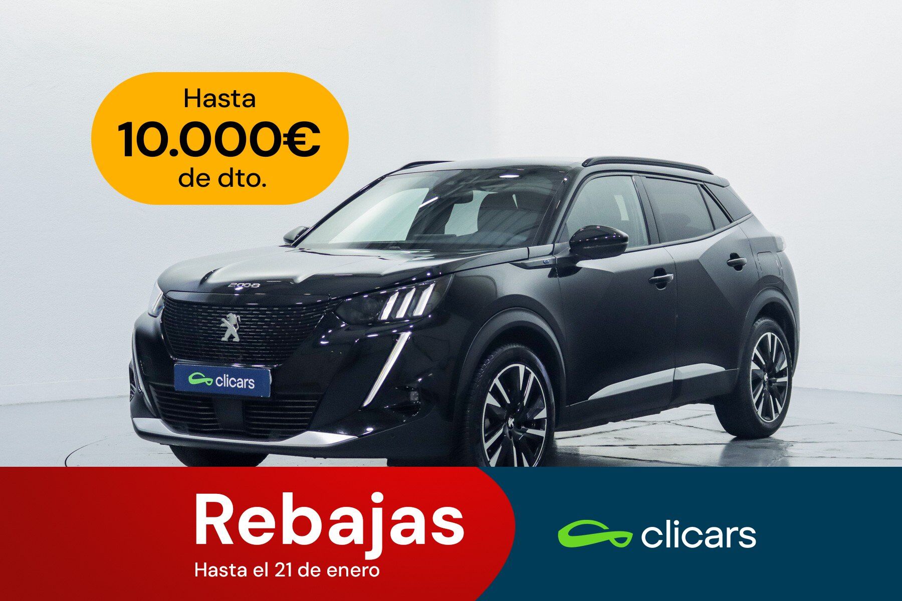 PEUGEOT 2008 (2008 GT Pack Eléctrico 100kW) en Madrid