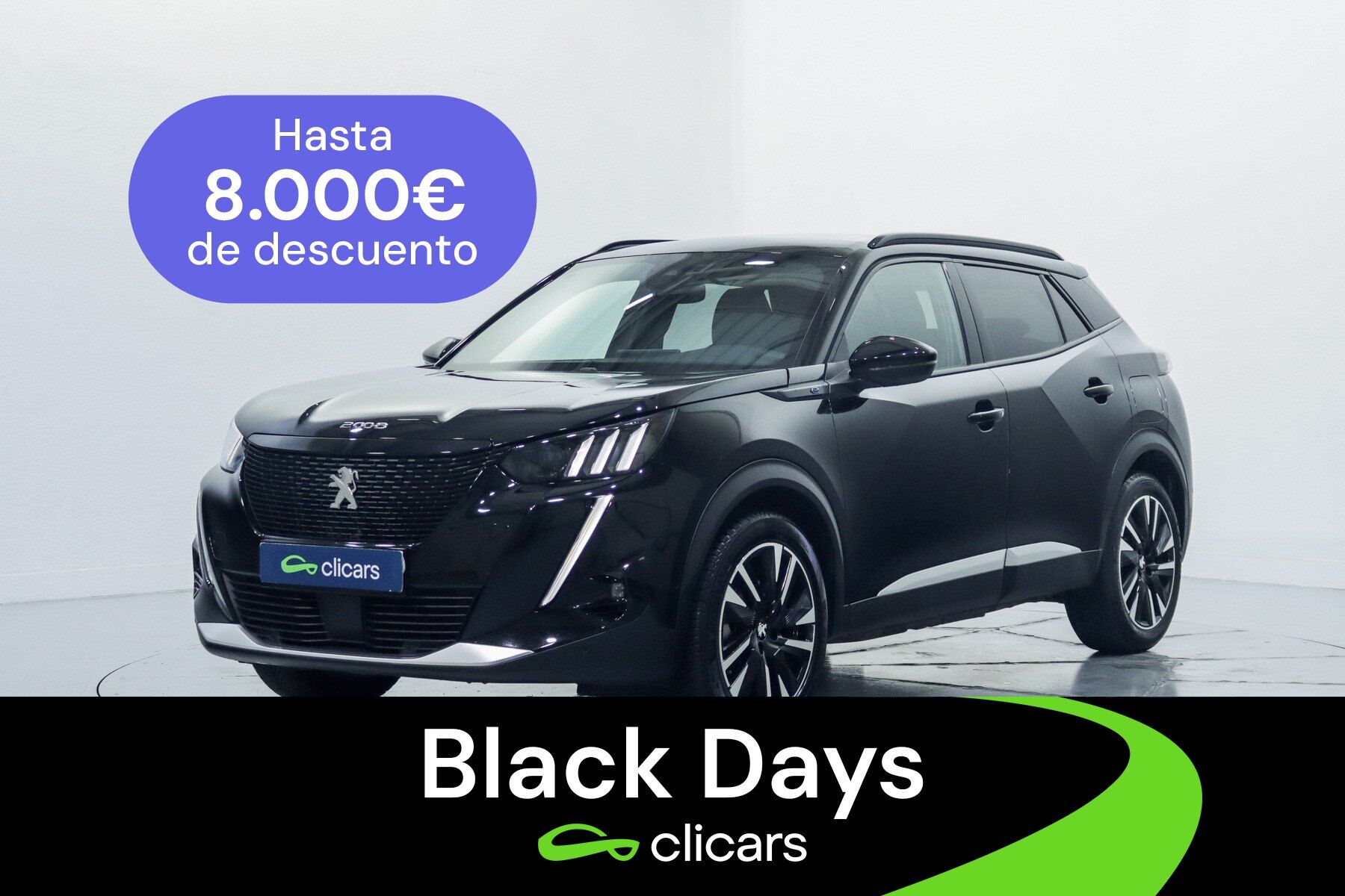 PEUGEOT 2008 (2008 GT Pack Eléctrico 100kW) en Madrid