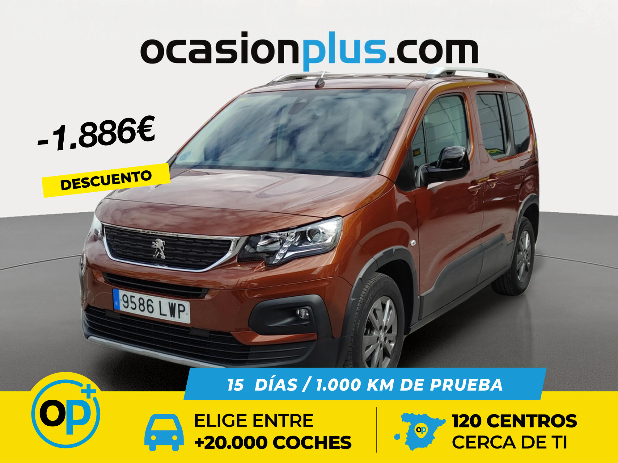PEUGEOT Rifter (BlueHDi 130 Allure Pack Standard 96 kW (130 CV)) en Madrid