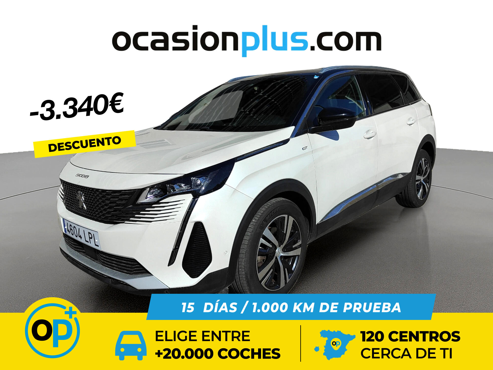 PEUGEOT 5008 (BlueHDI 130 S&S GT EAT8 96 kW (130 CV)) en Madrid