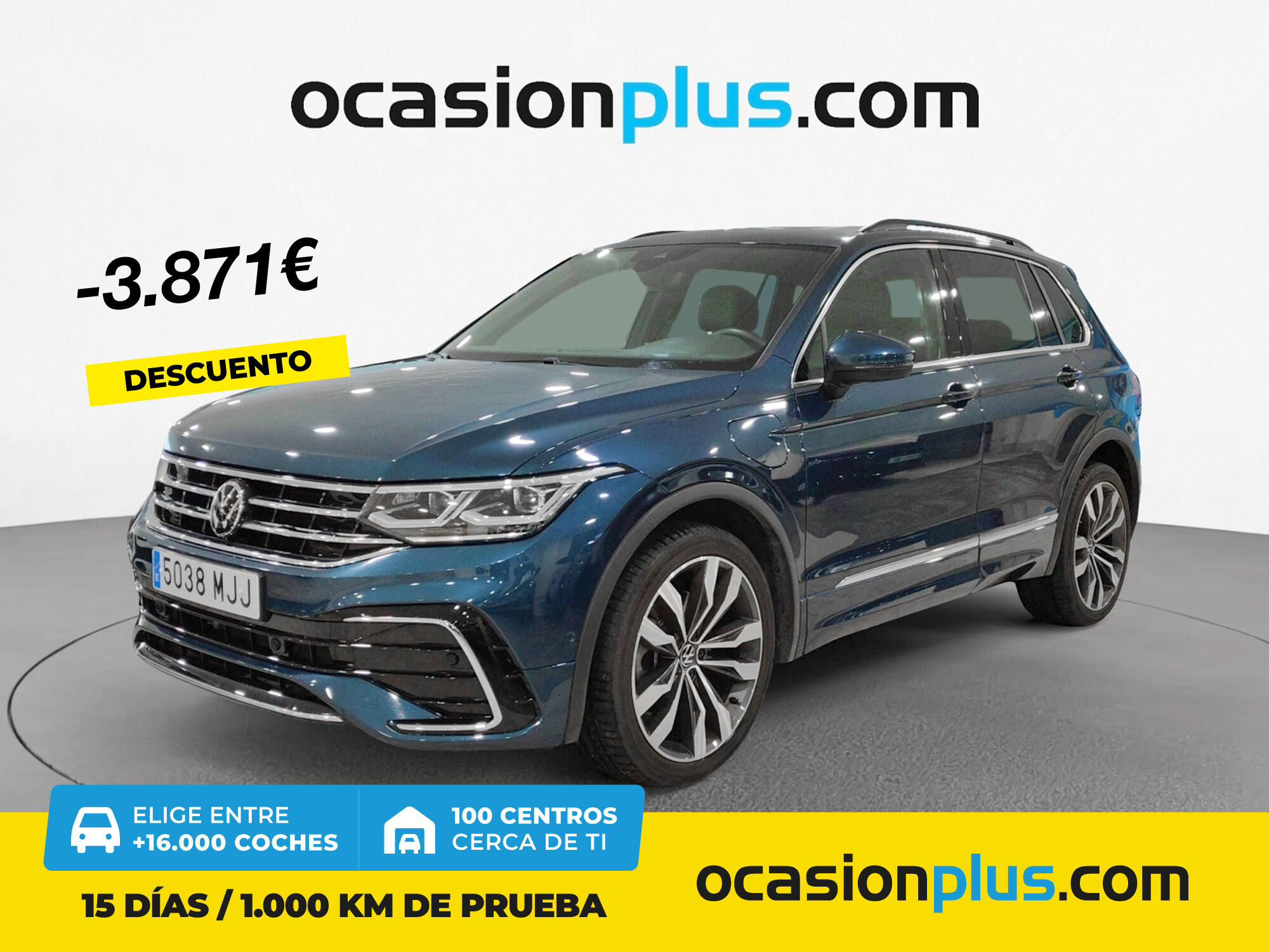 VOLKSWAGEN Tiguan (R-Line 1.4 TSI eHybrid 180 kW (245 CV) DSG) en Madrid