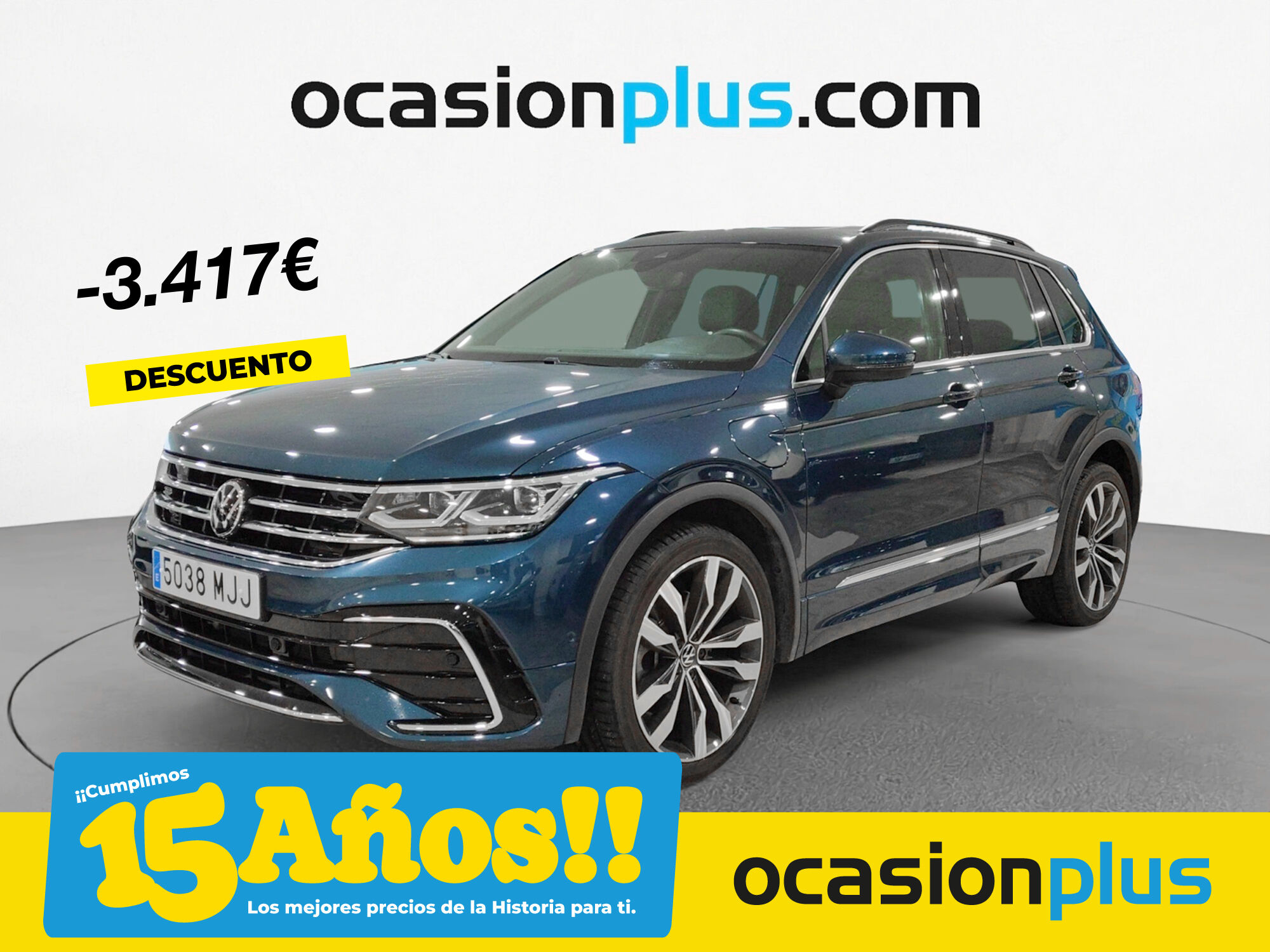 VOLKSWAGEN Tiguan (R-Line 1.4 TSI eHybrid 180 kW (245 CV) DSG) en Madrid