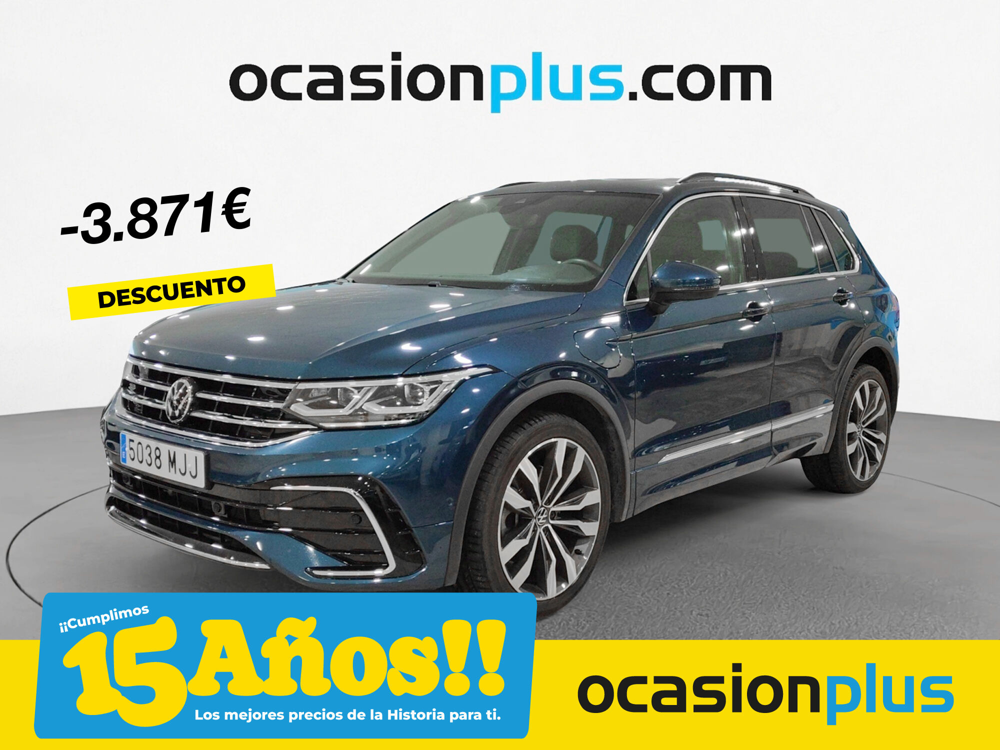 VOLKSWAGEN Tiguan (R-Line 1.4 TSI eHybrid 180 kW (245 CV) DSG) en Madrid