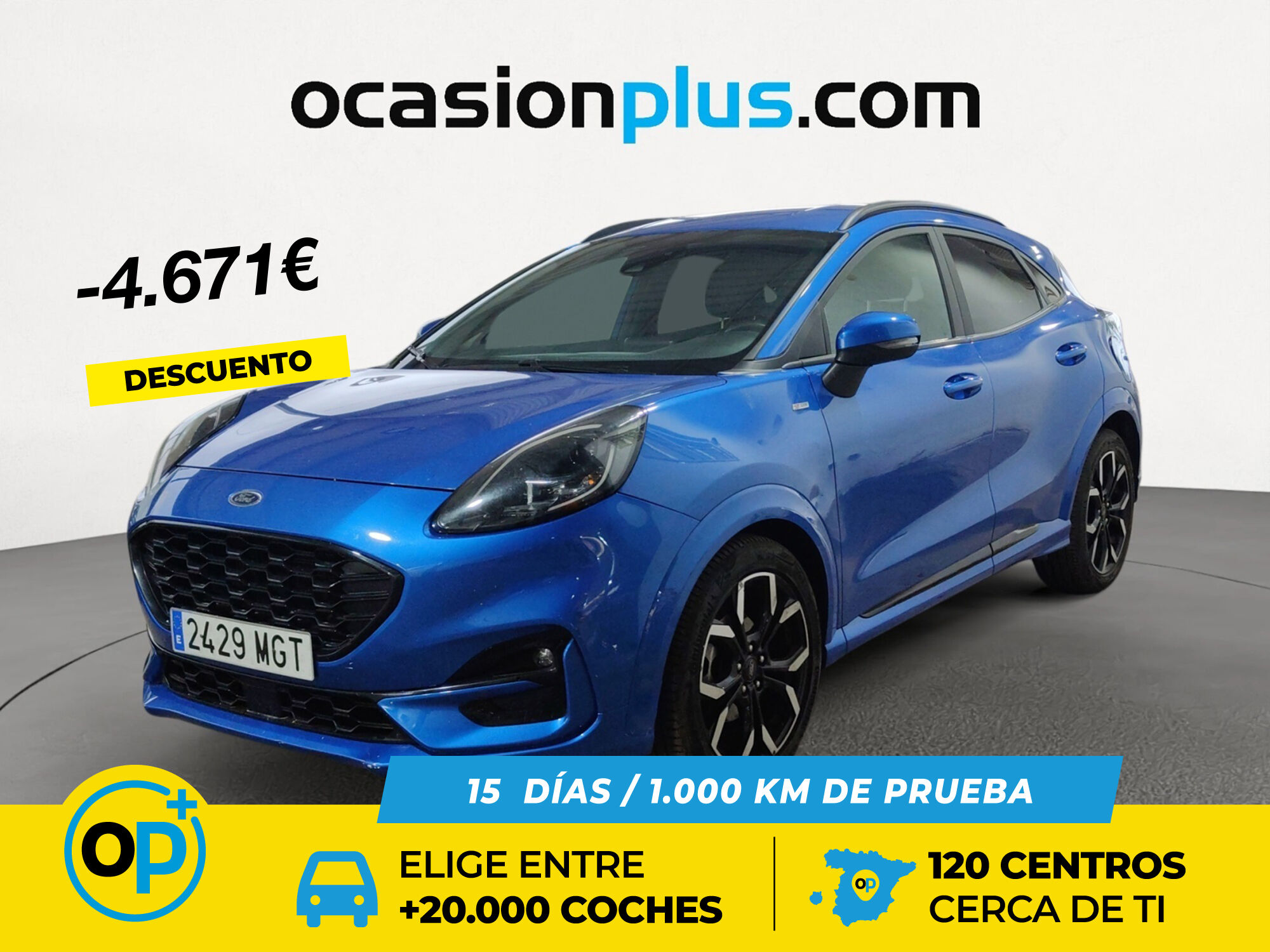FORD Puma (1.0 EcoBoost MHEV ST-Line X Auto 92 kW (125 CV)) en Madrid