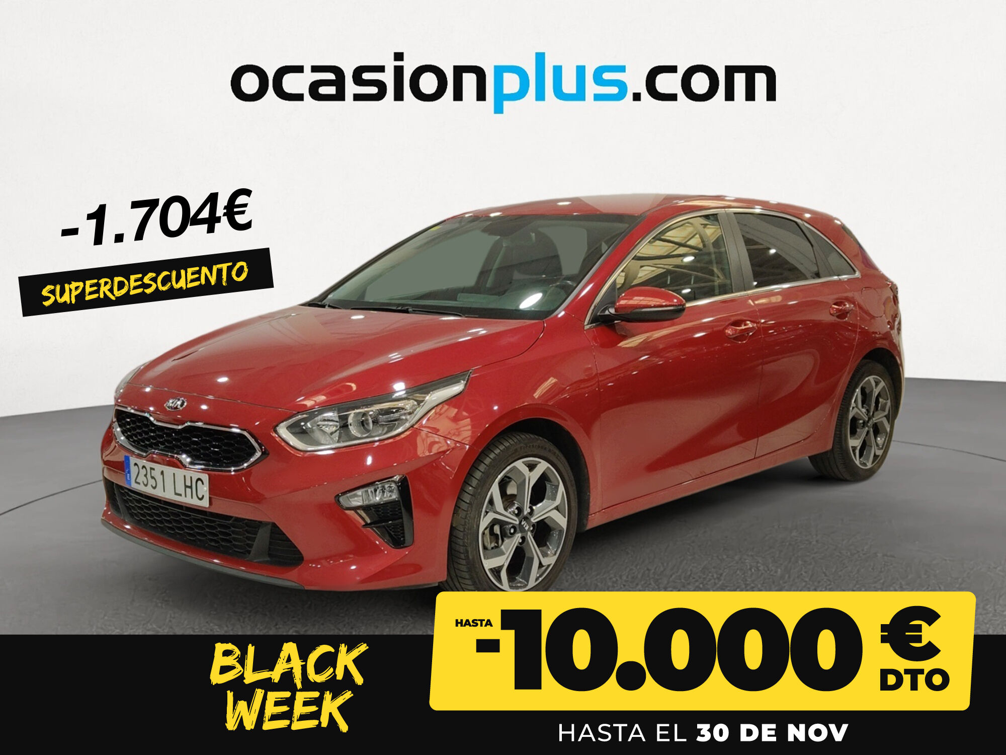 KIA Ceed (1.6 CRDi Tech 100 kW (136 CV)) en Madrid