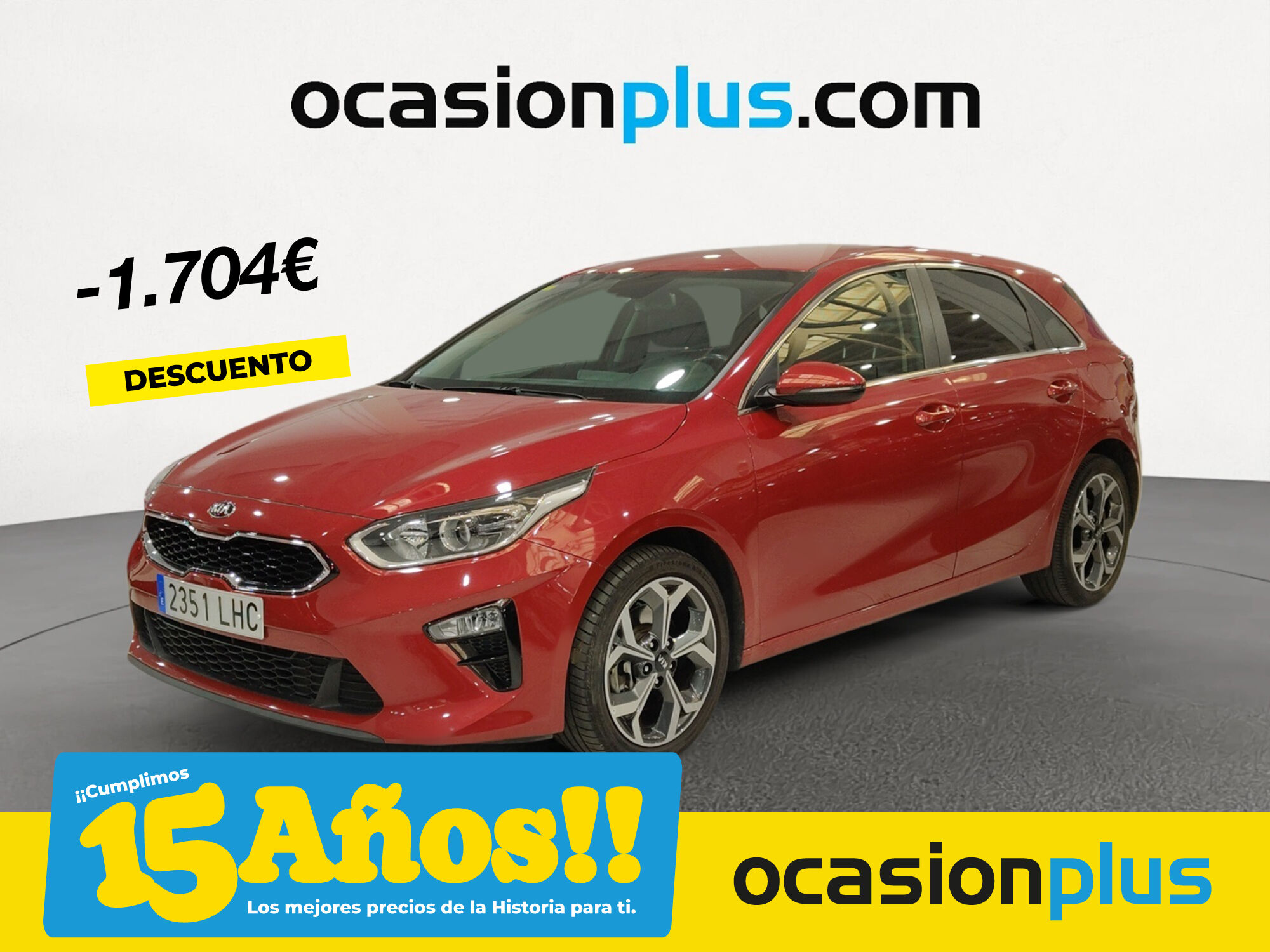 KIA Ceed (1.6 CRDi Tech 100 kW (136 CV)) en Madrid