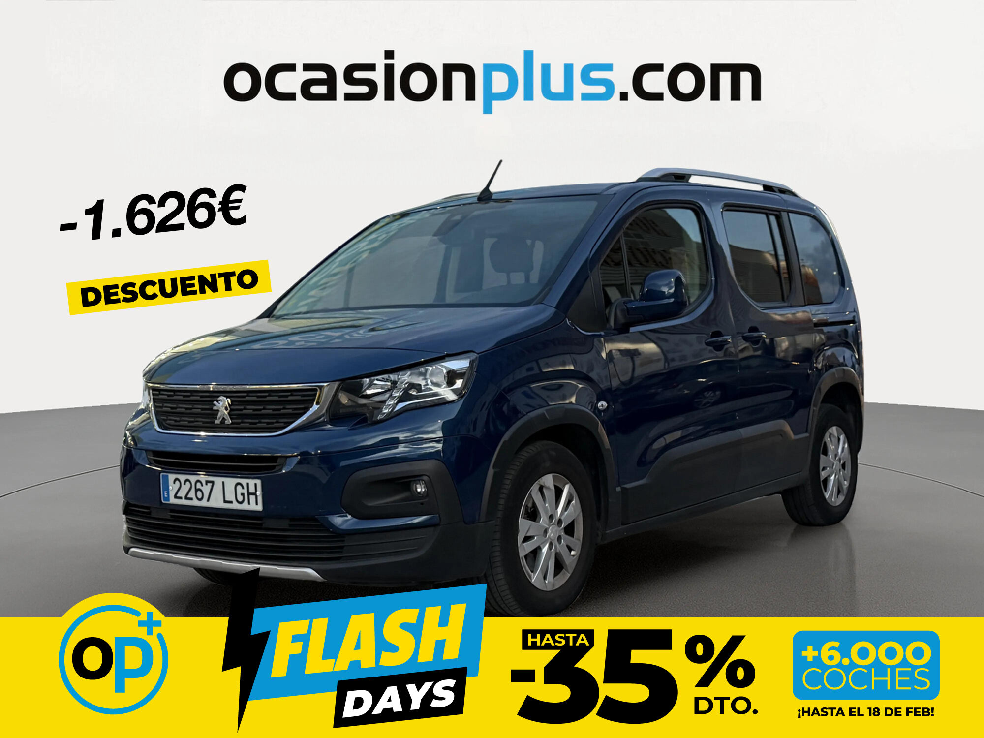 Foto del PEUGEOT Rifter 1.5BlueHDi S&S Standard Allure 130